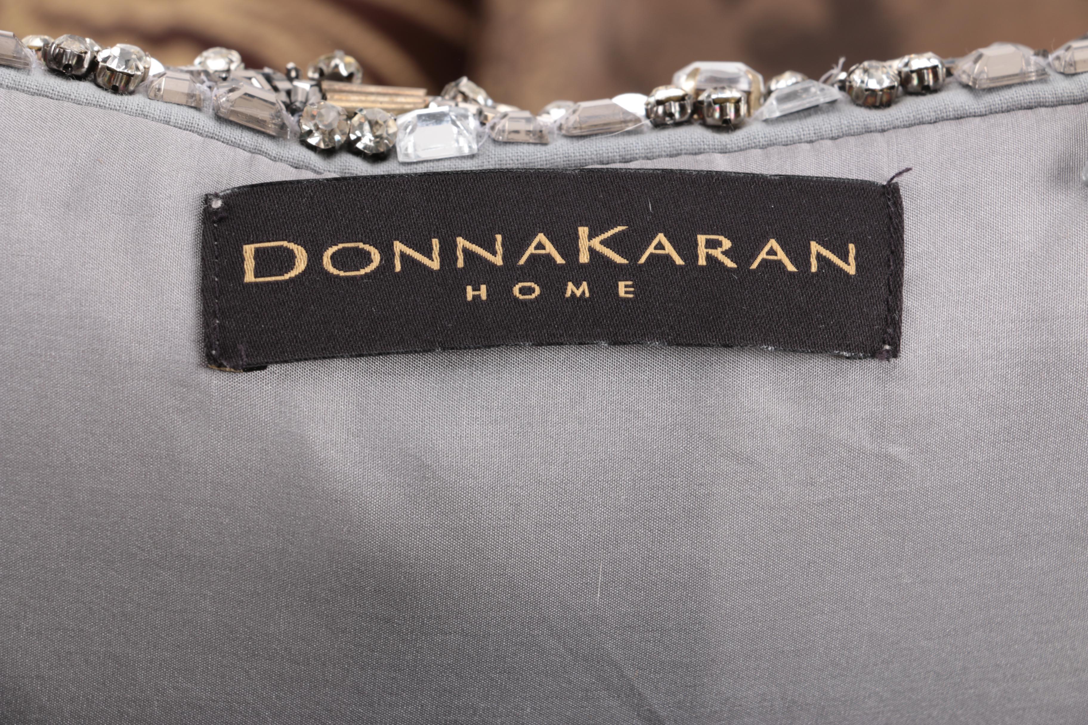 Collection of Elaborate Accent Pillows including Donna Karan