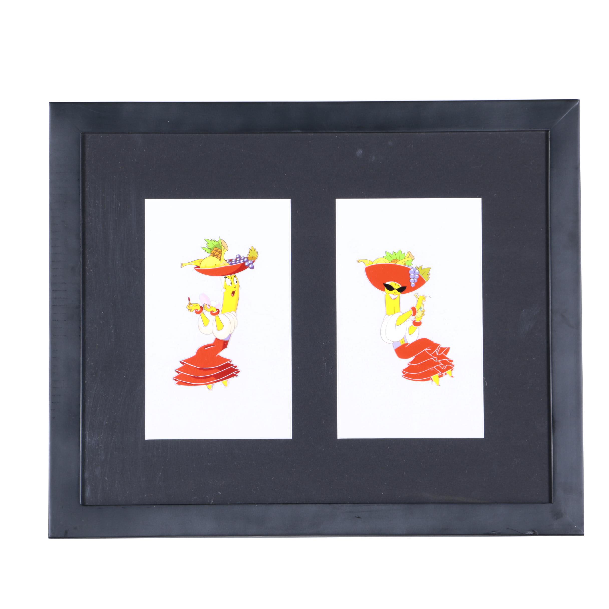 1960s Chiquita Banana Commercial Production Cels