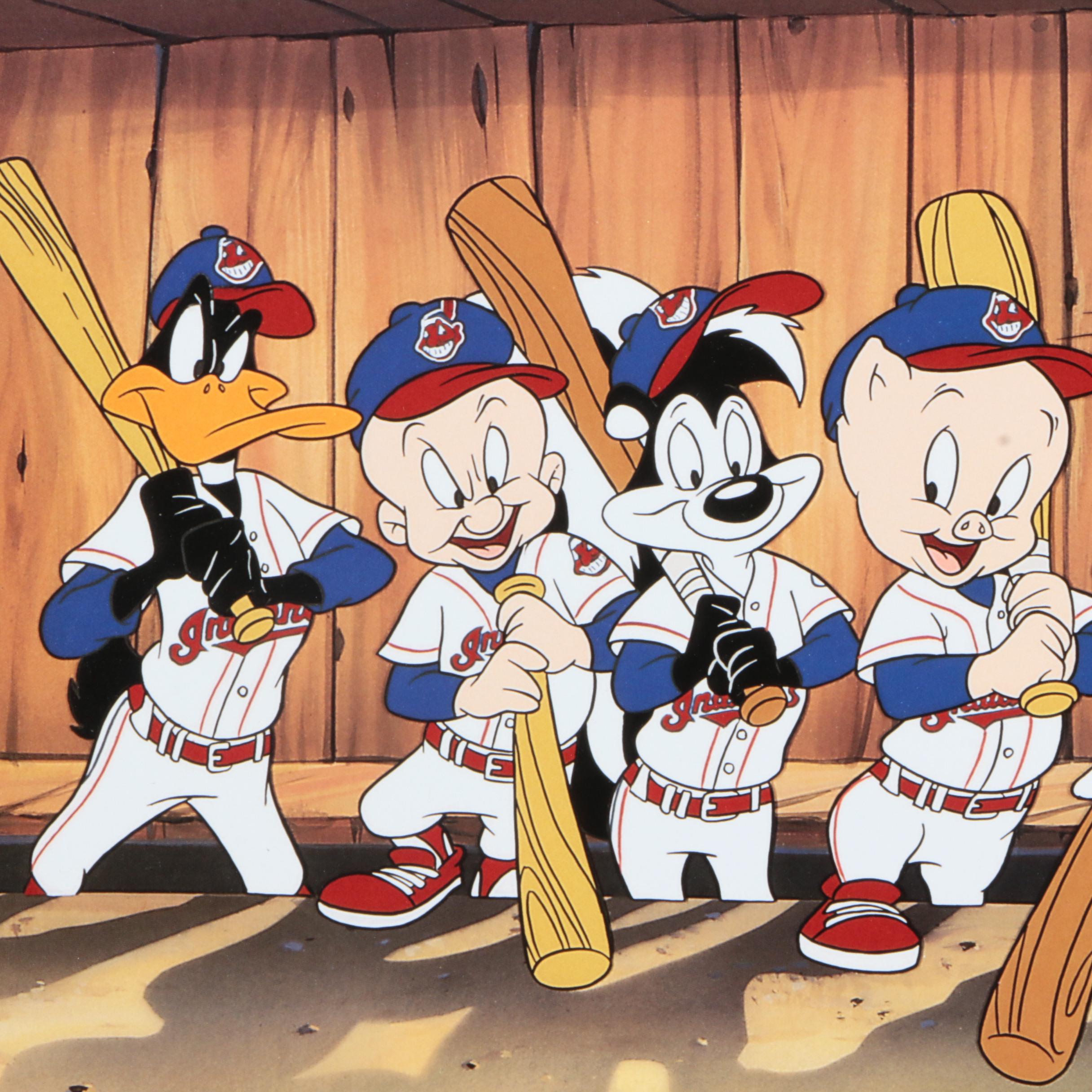 Cleveland Indians-Themed Offset Lithograph "Gotta Love That Tribe"