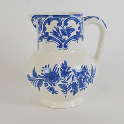 Tiffany & Co. "Tiffany Delft" Ceramic Pitcher