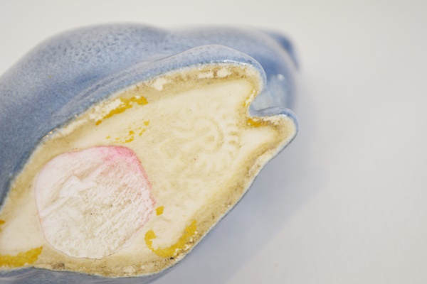 1960 Rookwood Pottery Rabbit and McCoy Pottery Vase