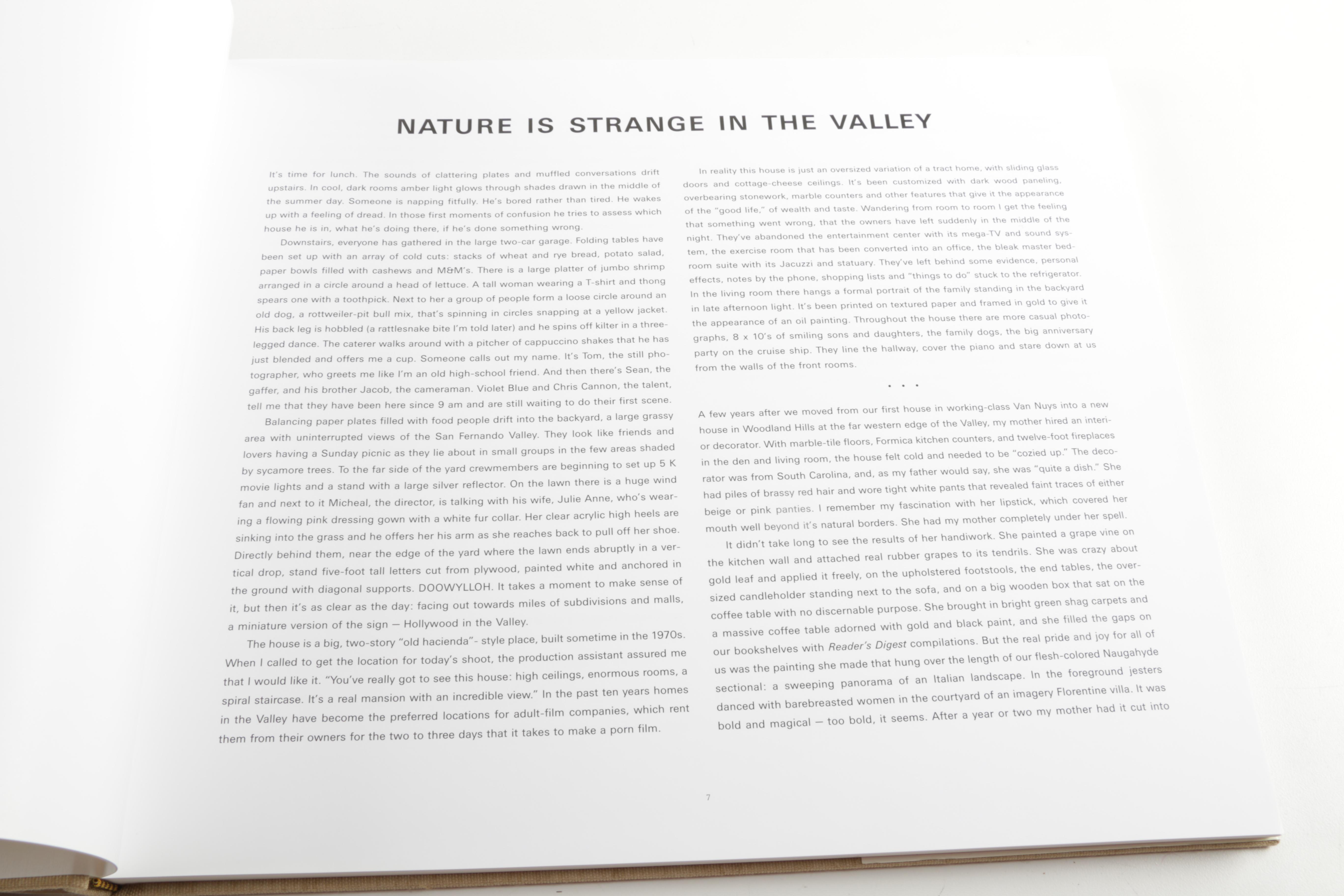 2004 "The Valley" by Larry Sultan