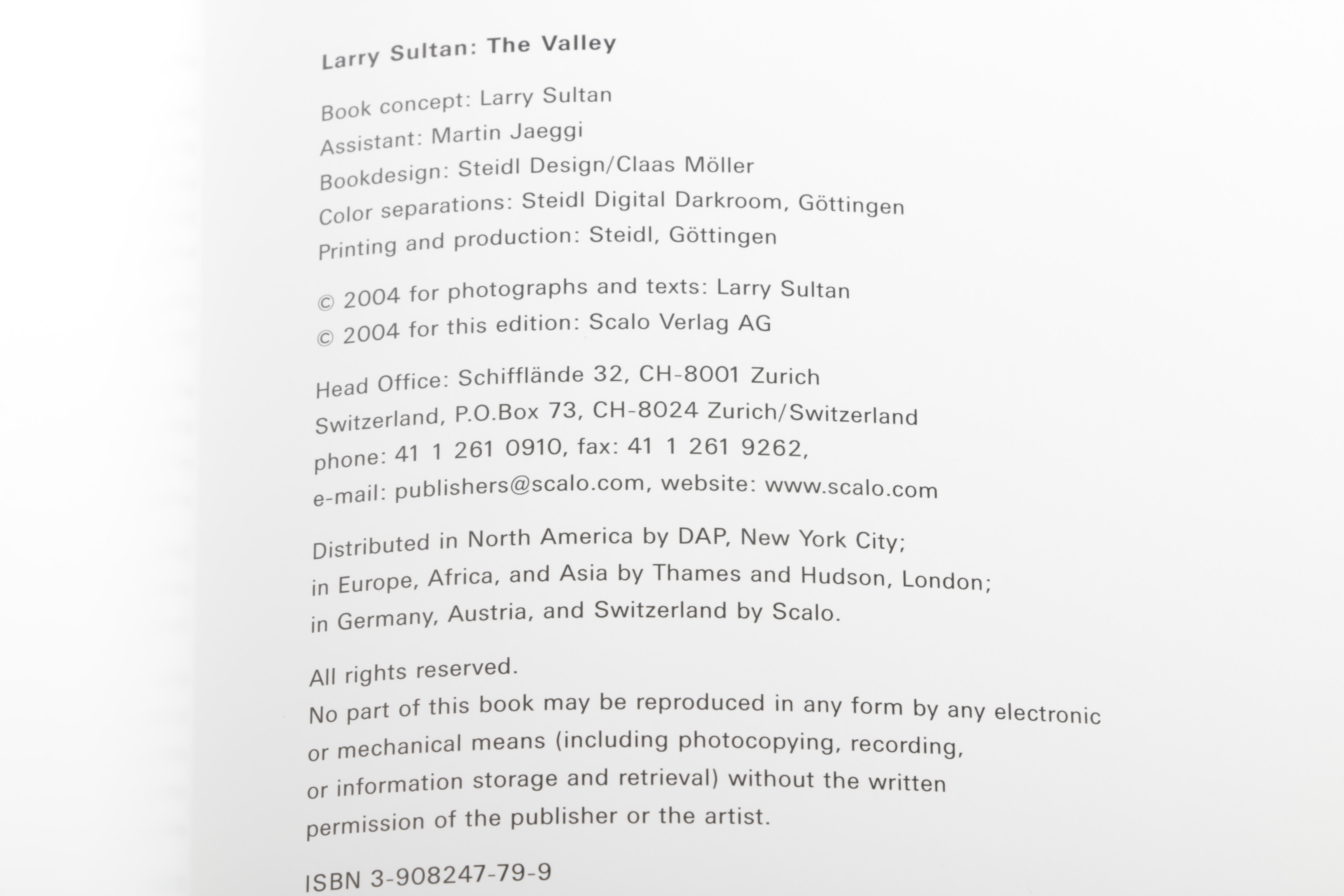 2004 "The Valley" by Larry Sultan