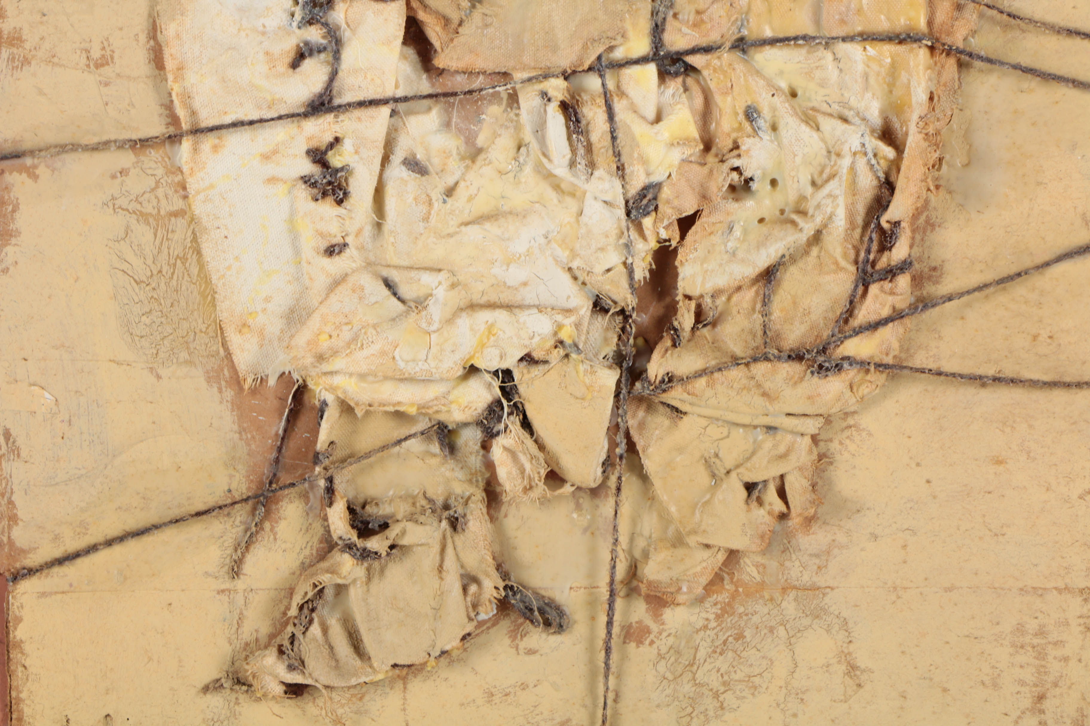 Ronald Ahlström Mix Media on Canvas "Untitled"