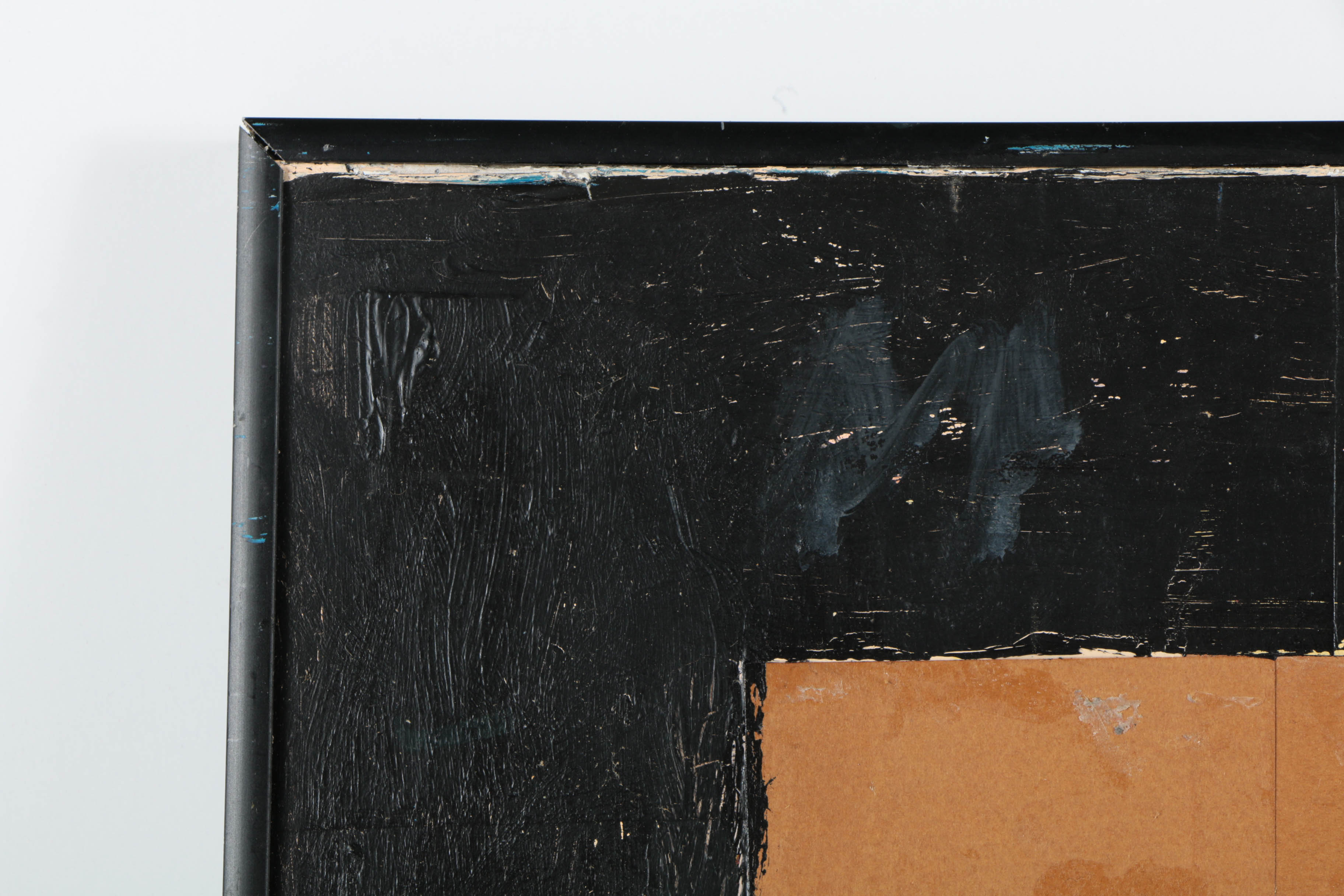 Ronald Ahlström Mixed Media Collage on Board "Untitled"