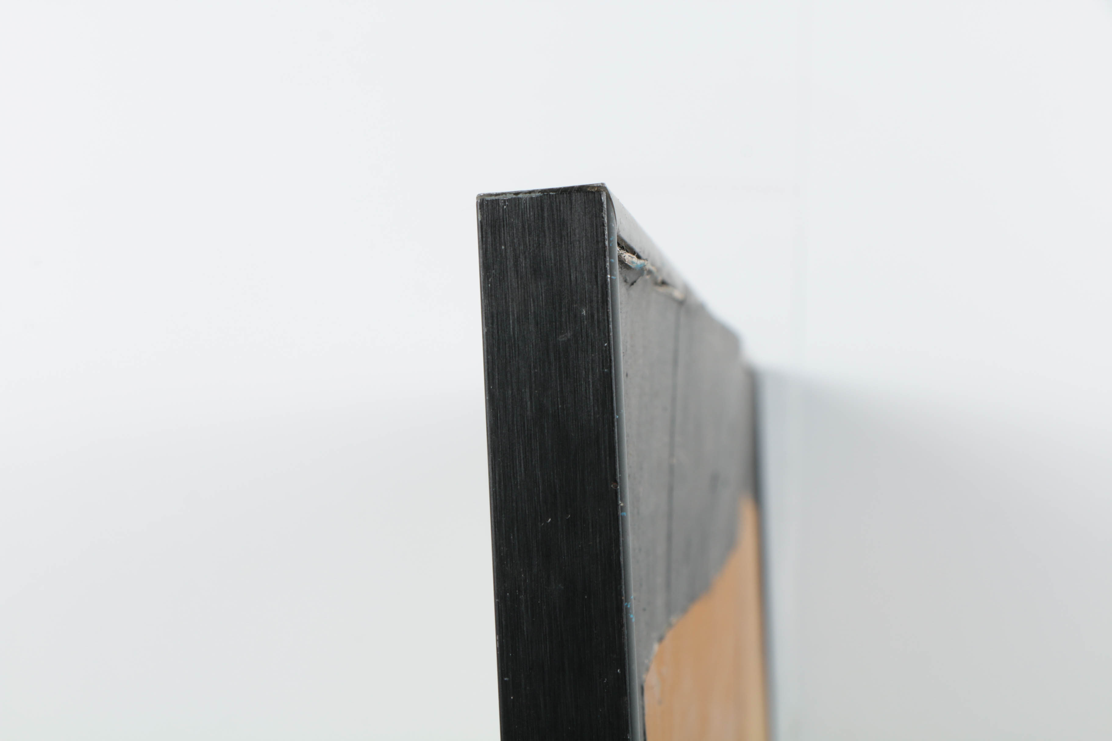 Ronald Ahlström Mixed Media Collage on Board "Untitled"