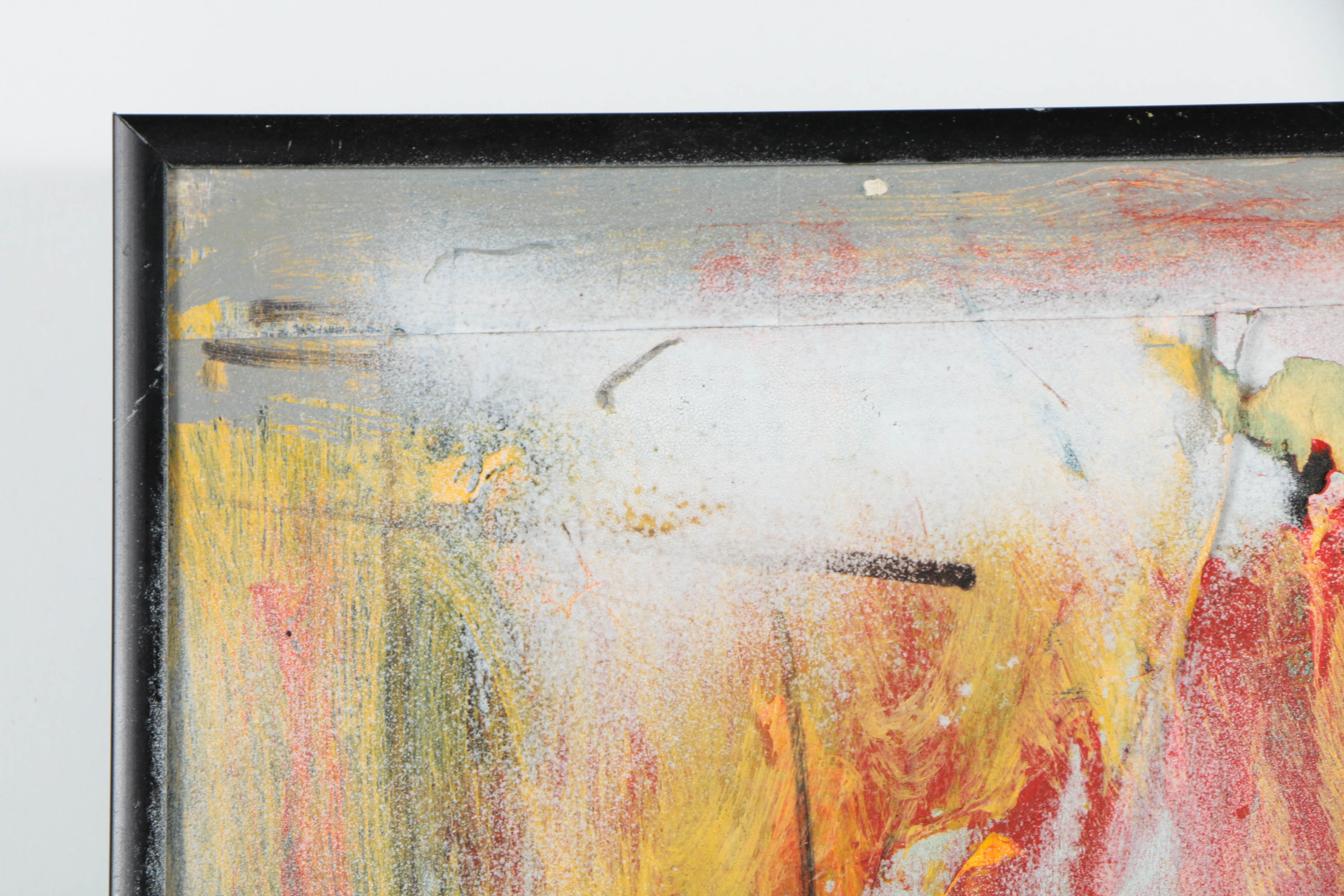 Ronald Ahlström Mixed Media Collage on Board