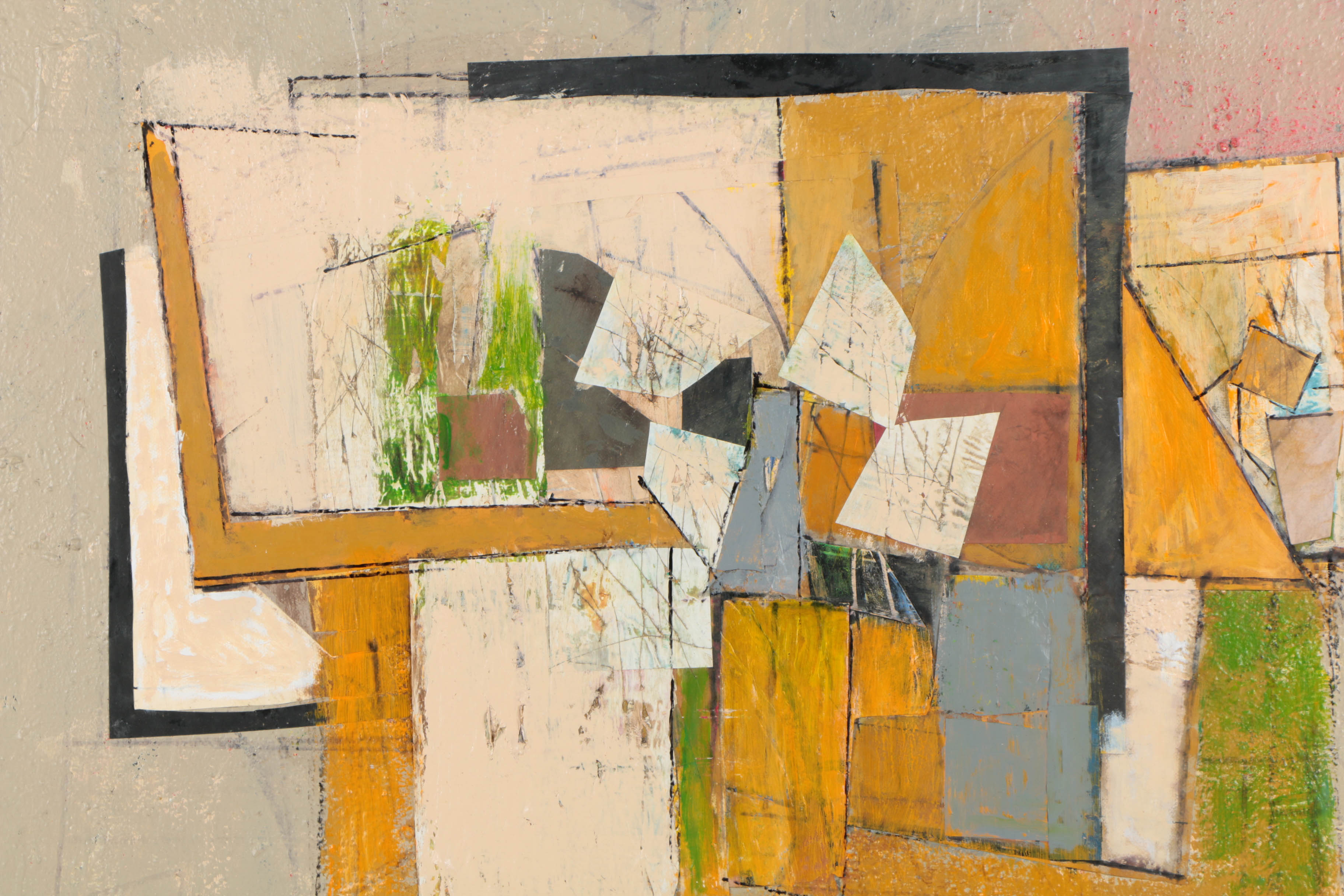 Ronald Ahlström Mixed Media on Canvas "Untitled"