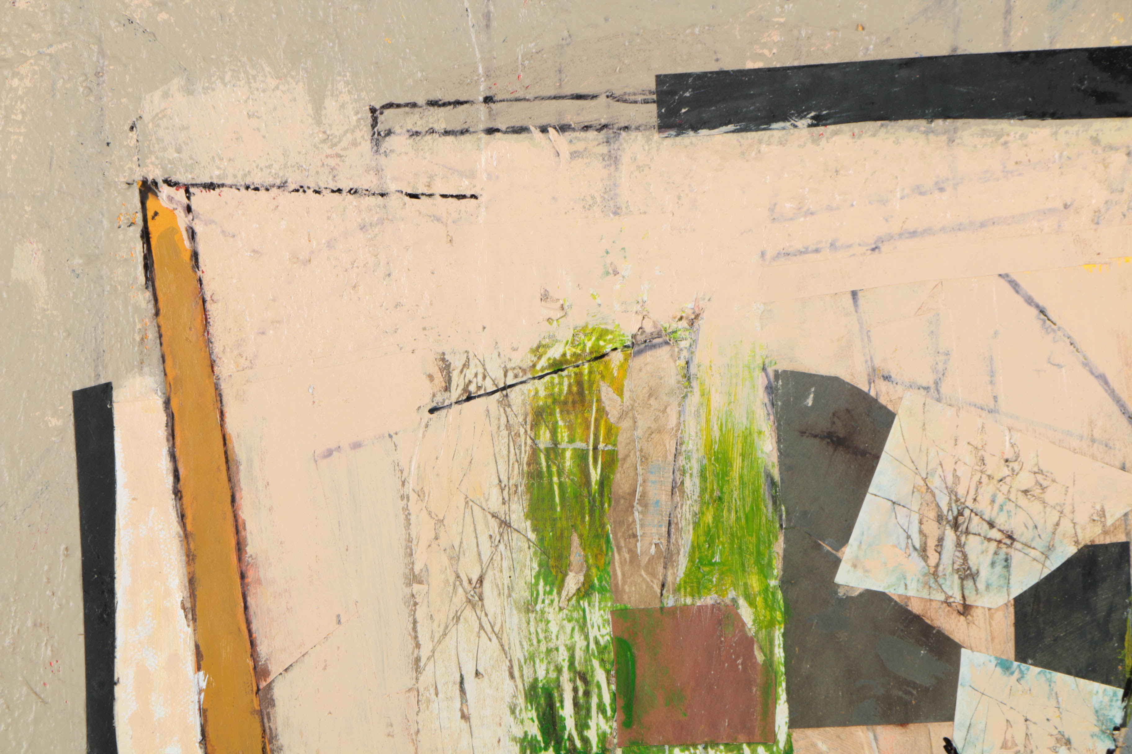 Ronald Ahlström Mixed Media on Canvas "Untitled"