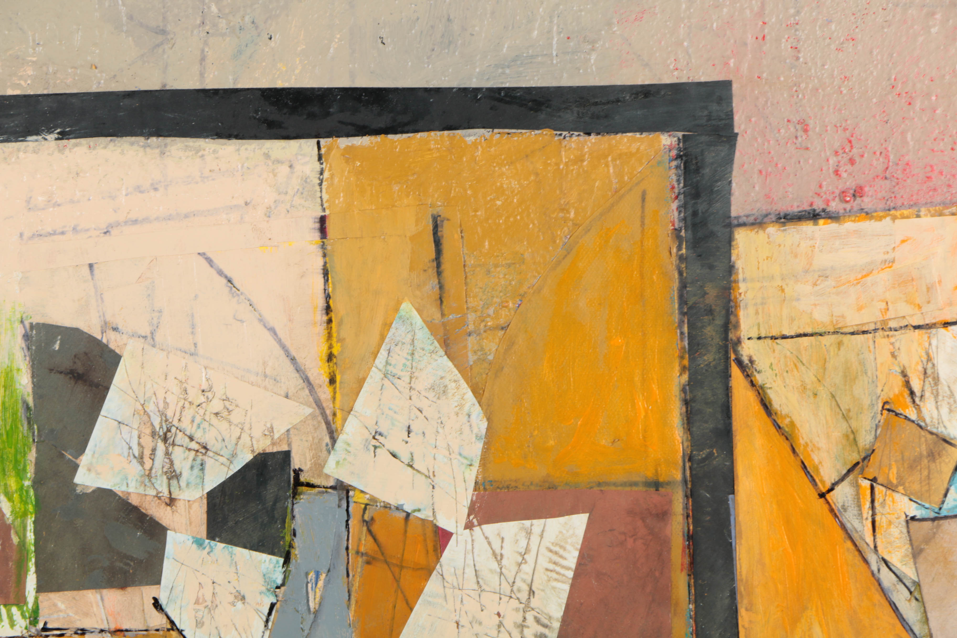 Ronald Ahlström Mixed Media on Canvas "Untitled"