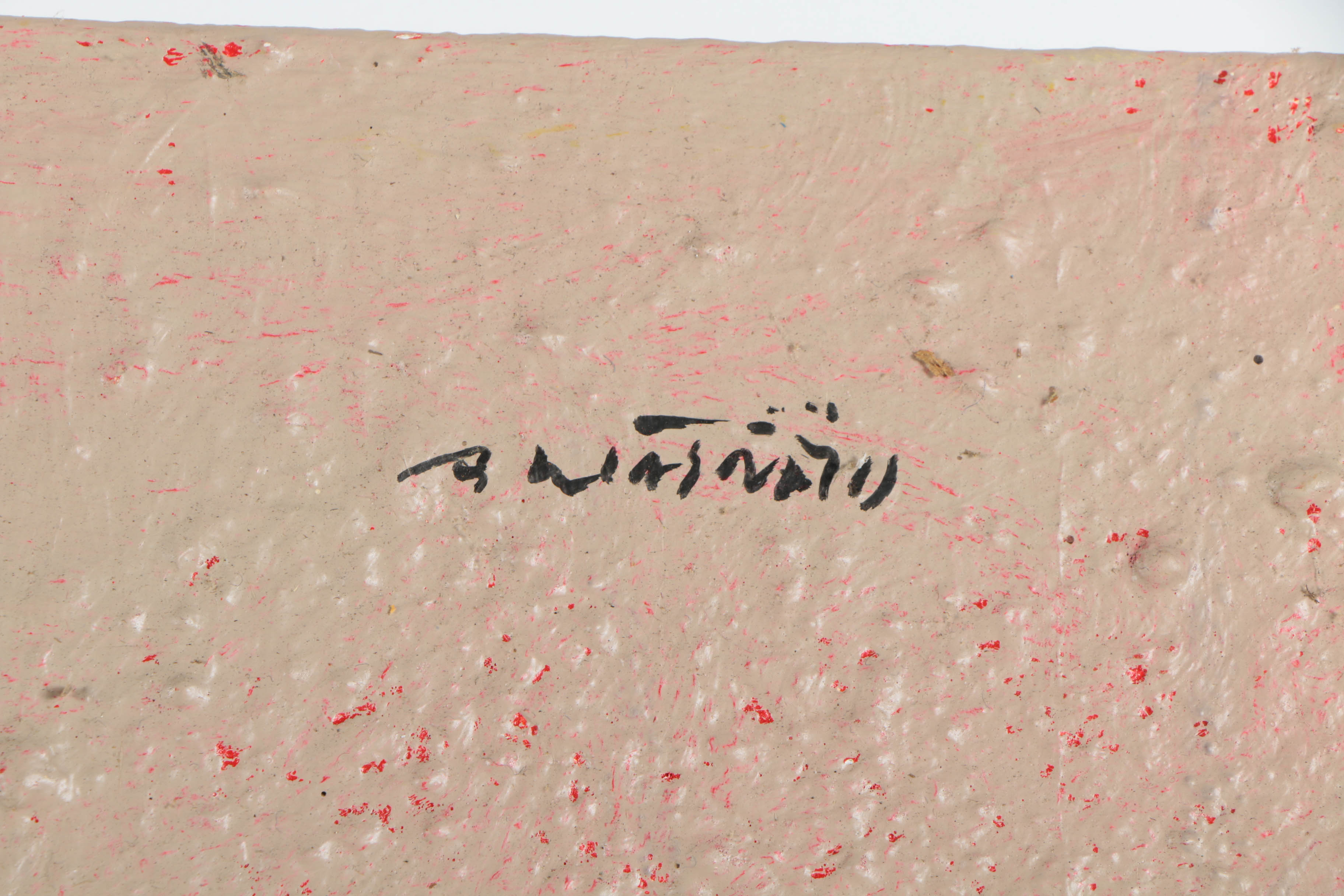 Ronald Ahlström Mixed Media on Canvas "Untitled"