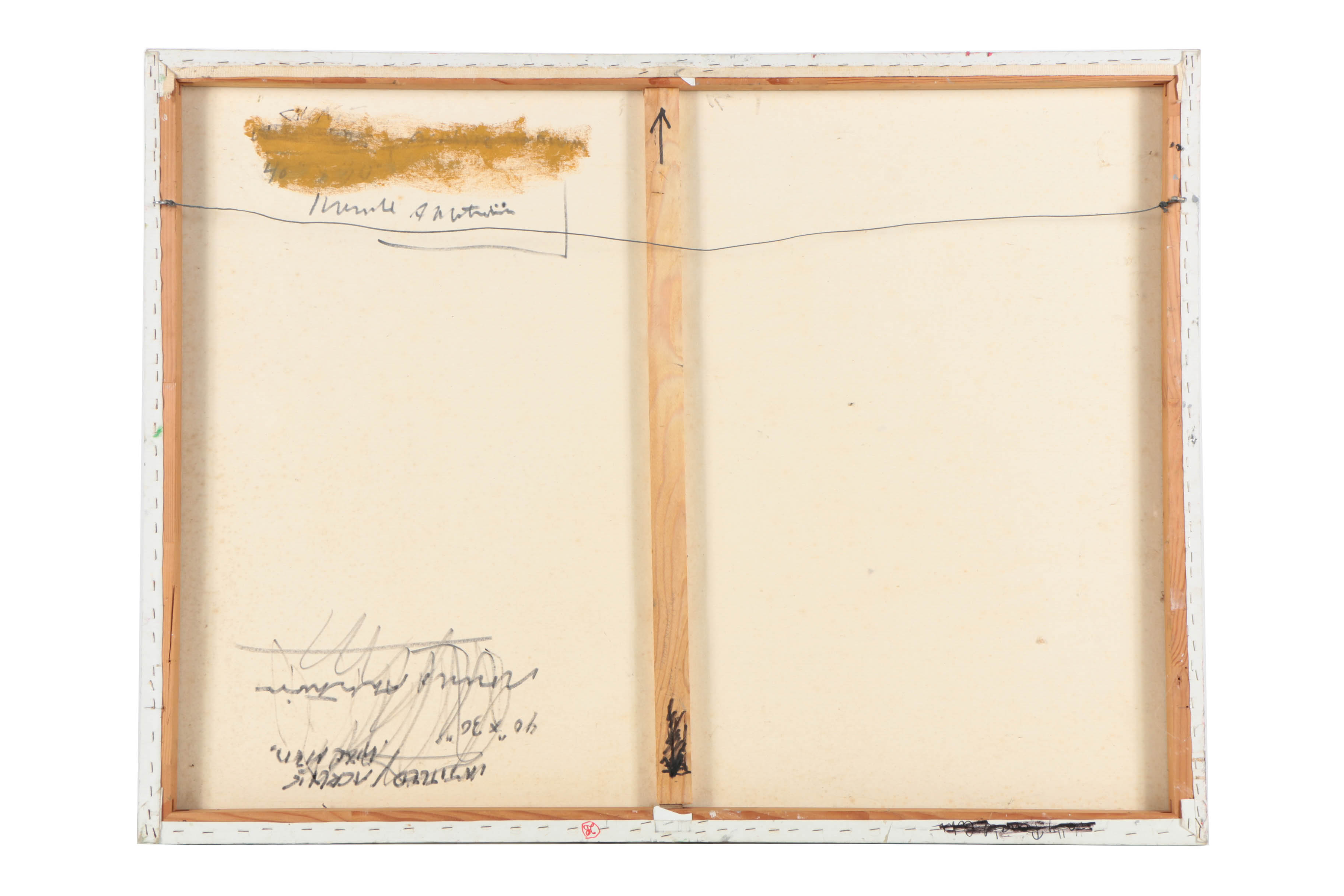 Ronald Ahlström Mixed Media on Canvas "Untitled"