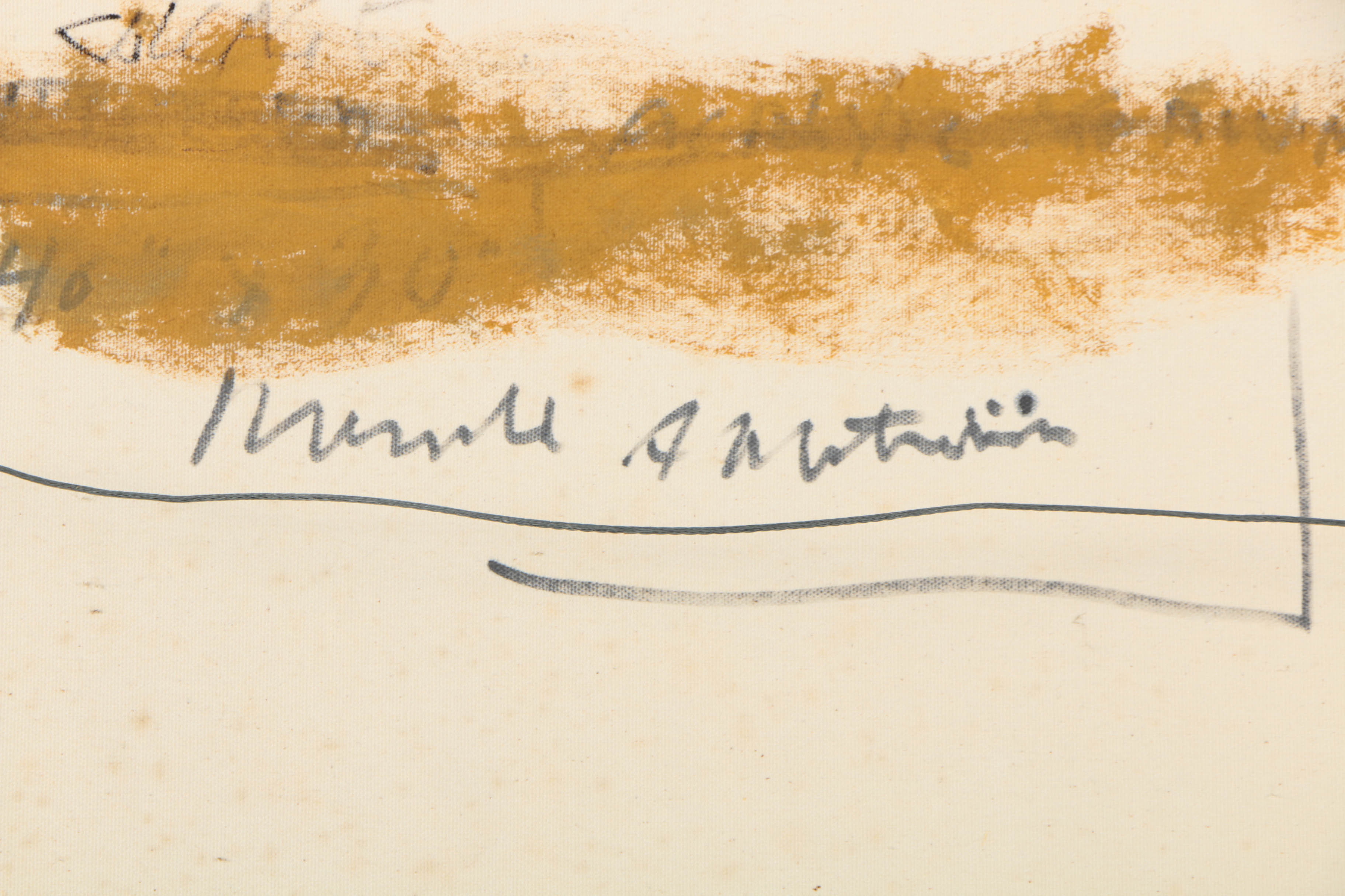 Ronald Ahlström Mixed Media on Canvas "Untitled"