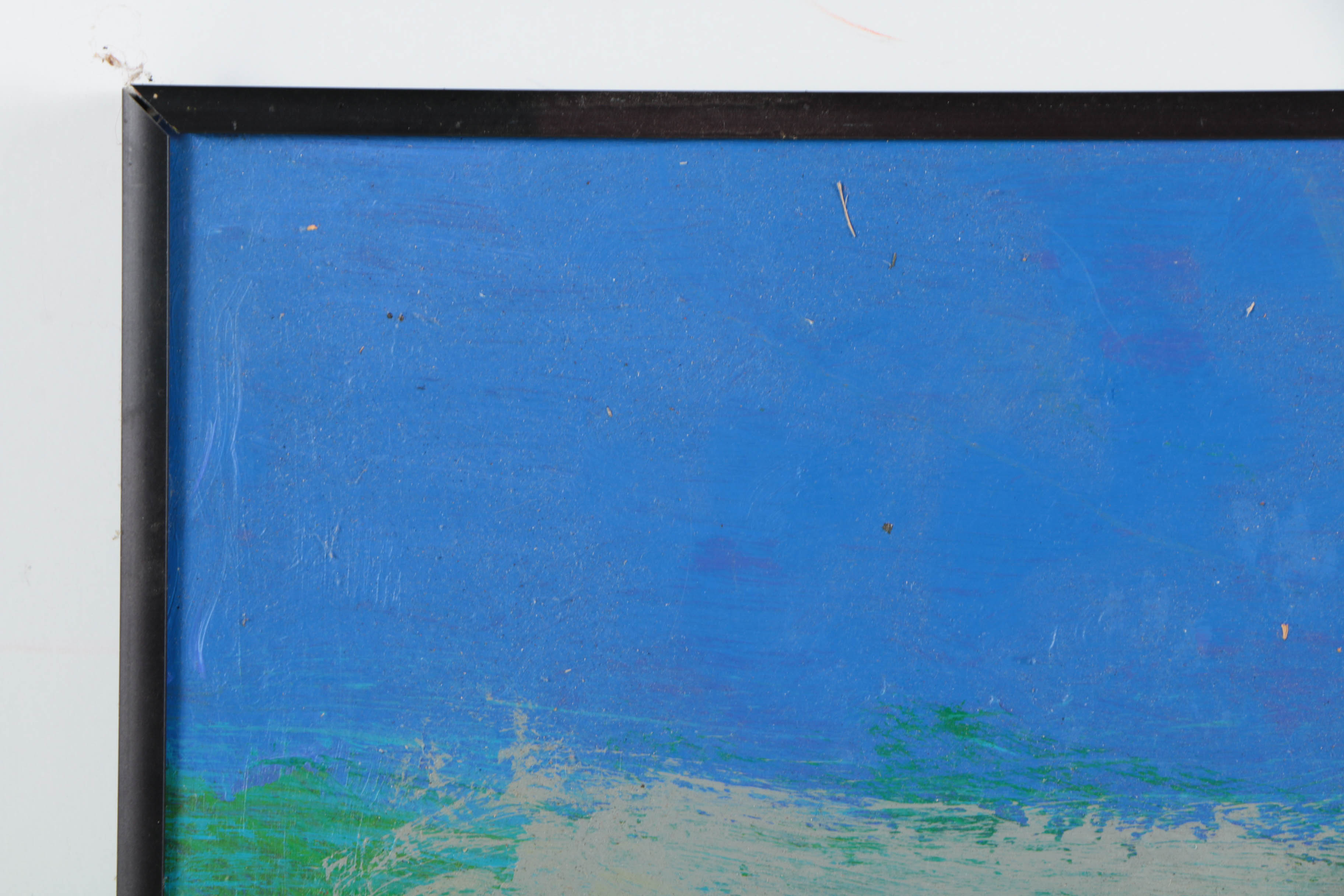 Ronald Ahlström Mix Media Collage on Board