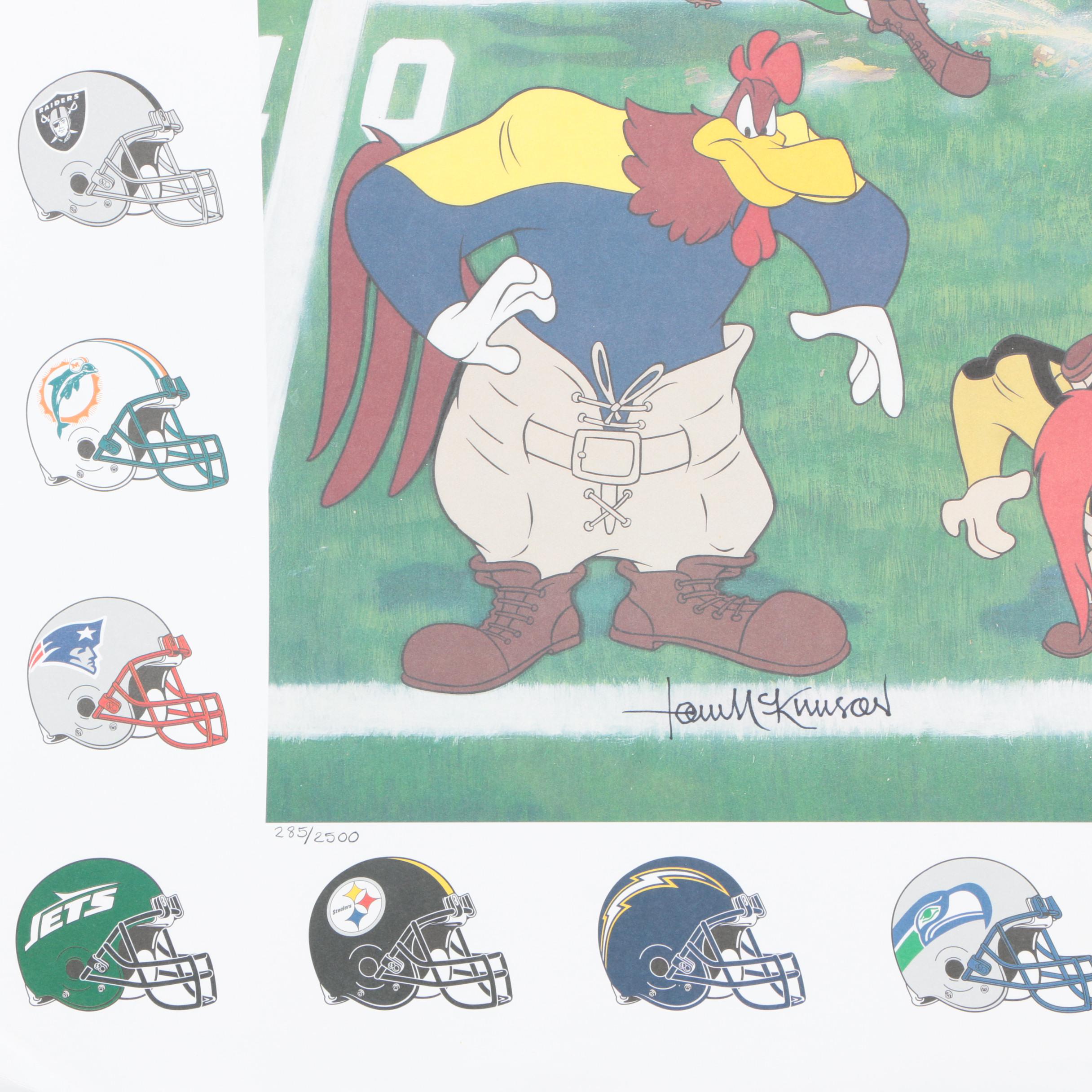 Signed Limited Edition Offset Lithograph "3 Yards and a Cloud of Dust"