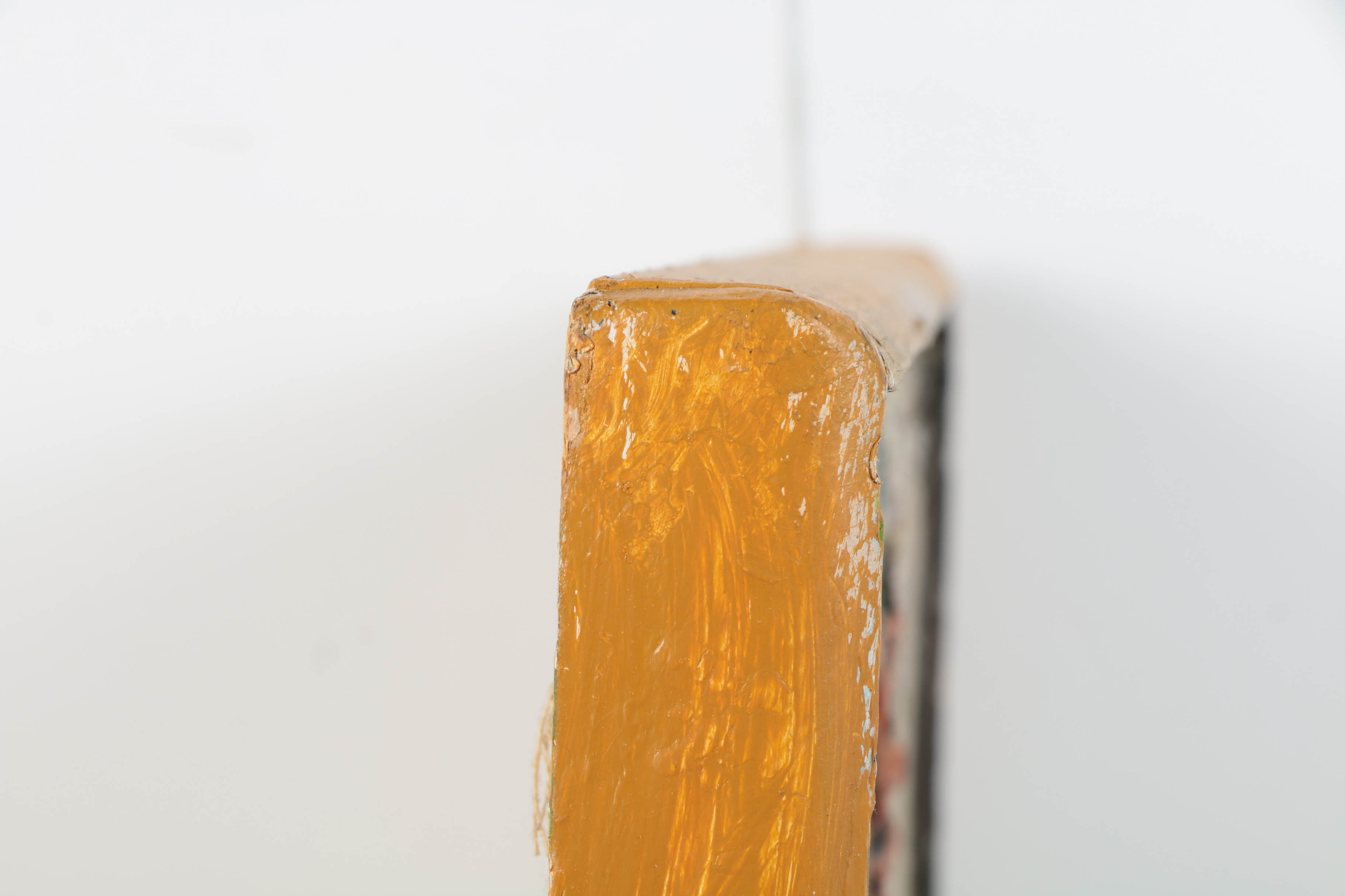 Ronald Ahlström Abstract Mixed Media Collage on Canvas "Untitled"