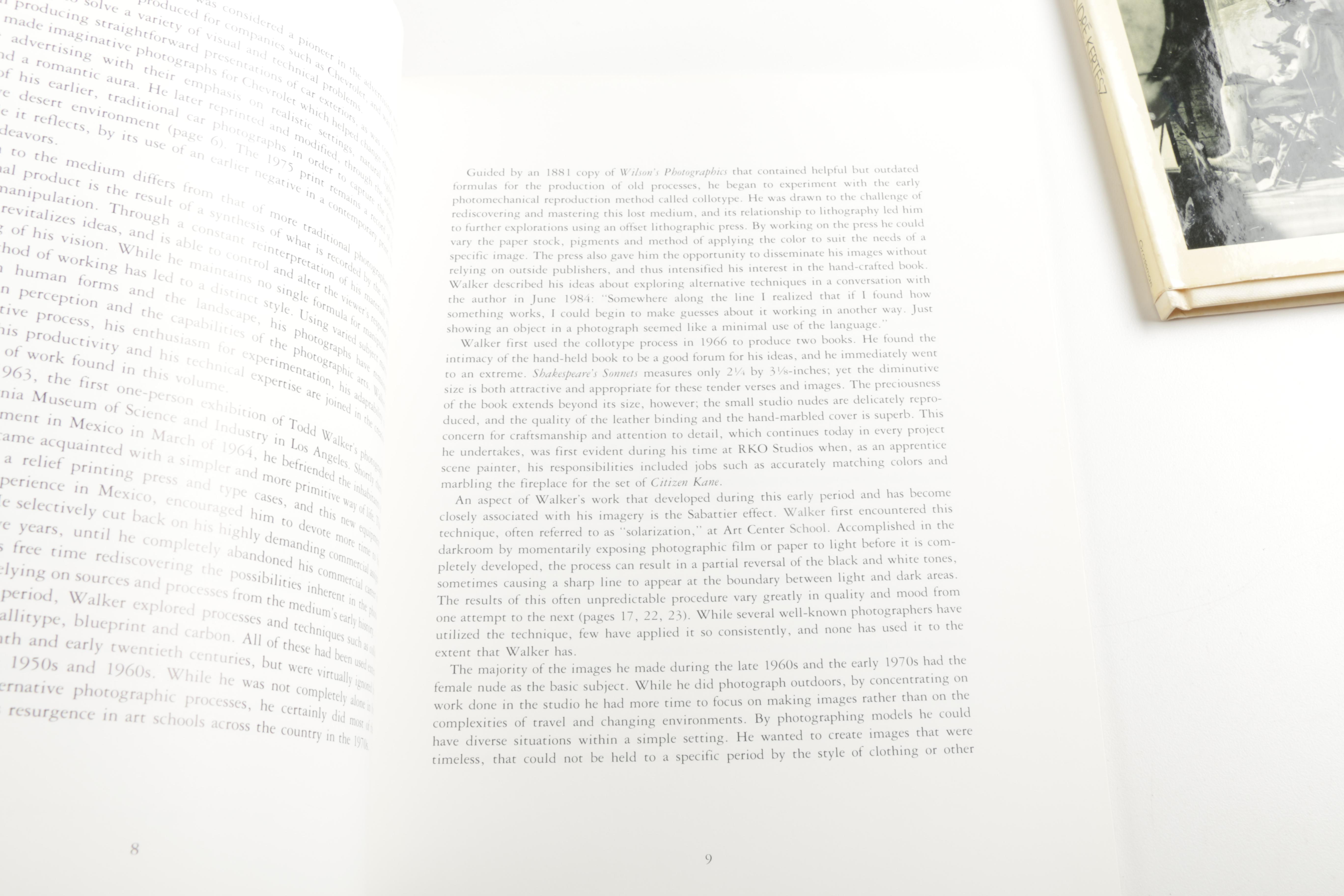 Assorted Photobooks Including Andre Kertesz