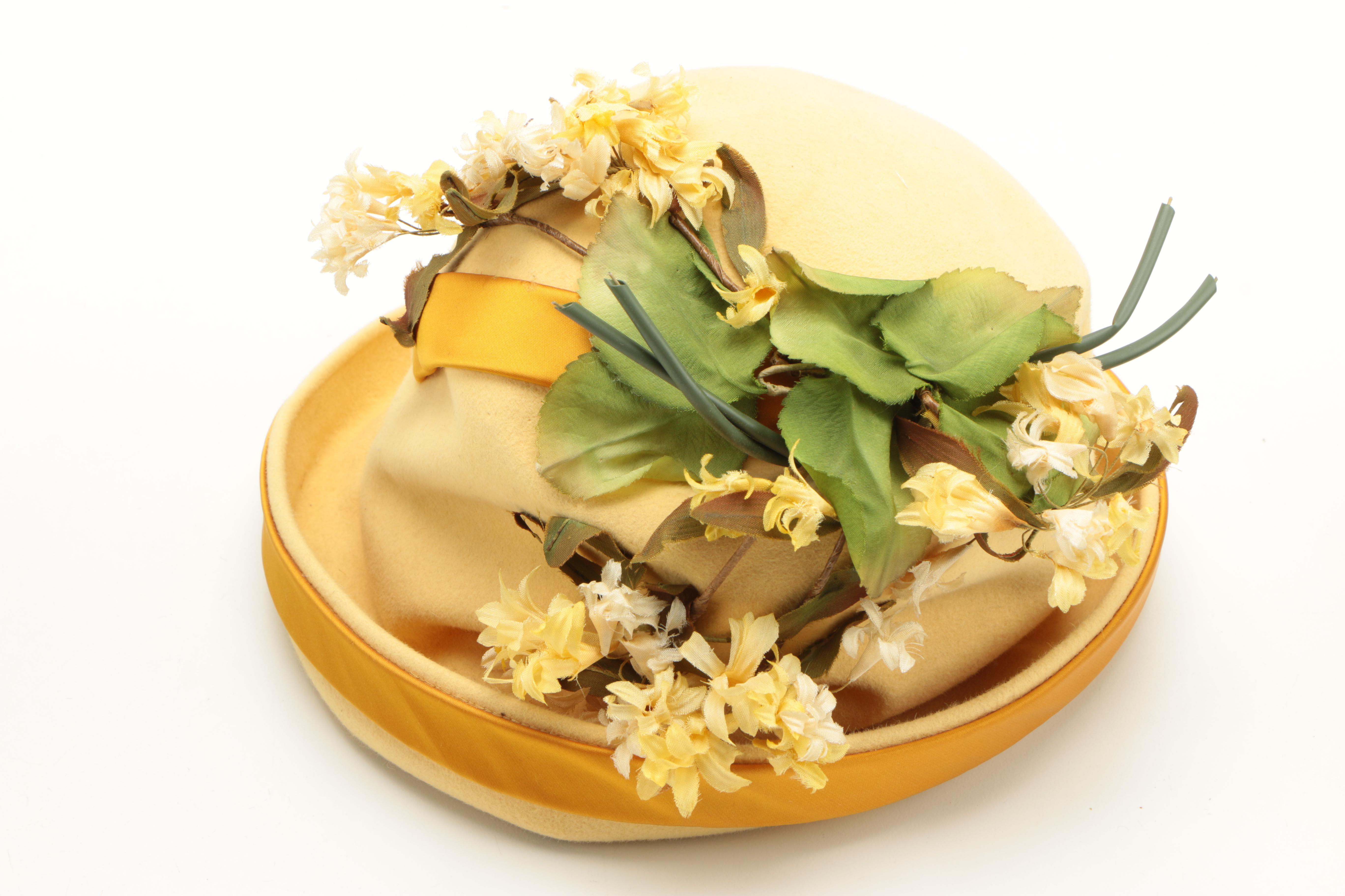 Collection of Ten Vintage Hats