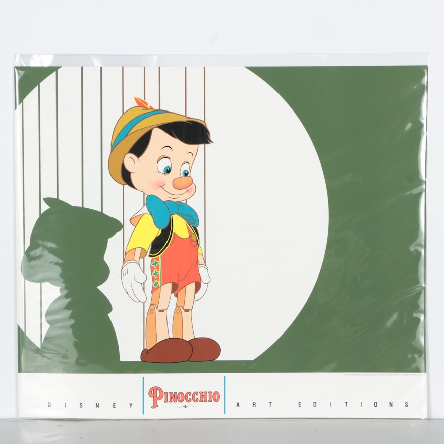 Disney Art Editions Serigraph "Pinocchio"