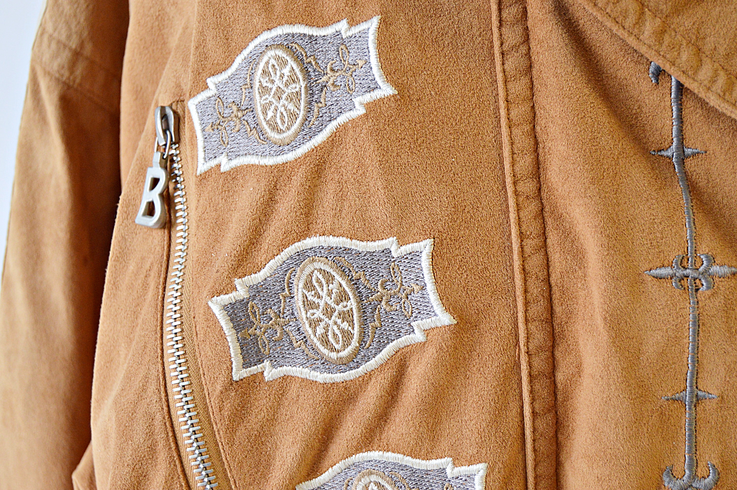 Vintage Bogner Ski Jacket with Western Motif