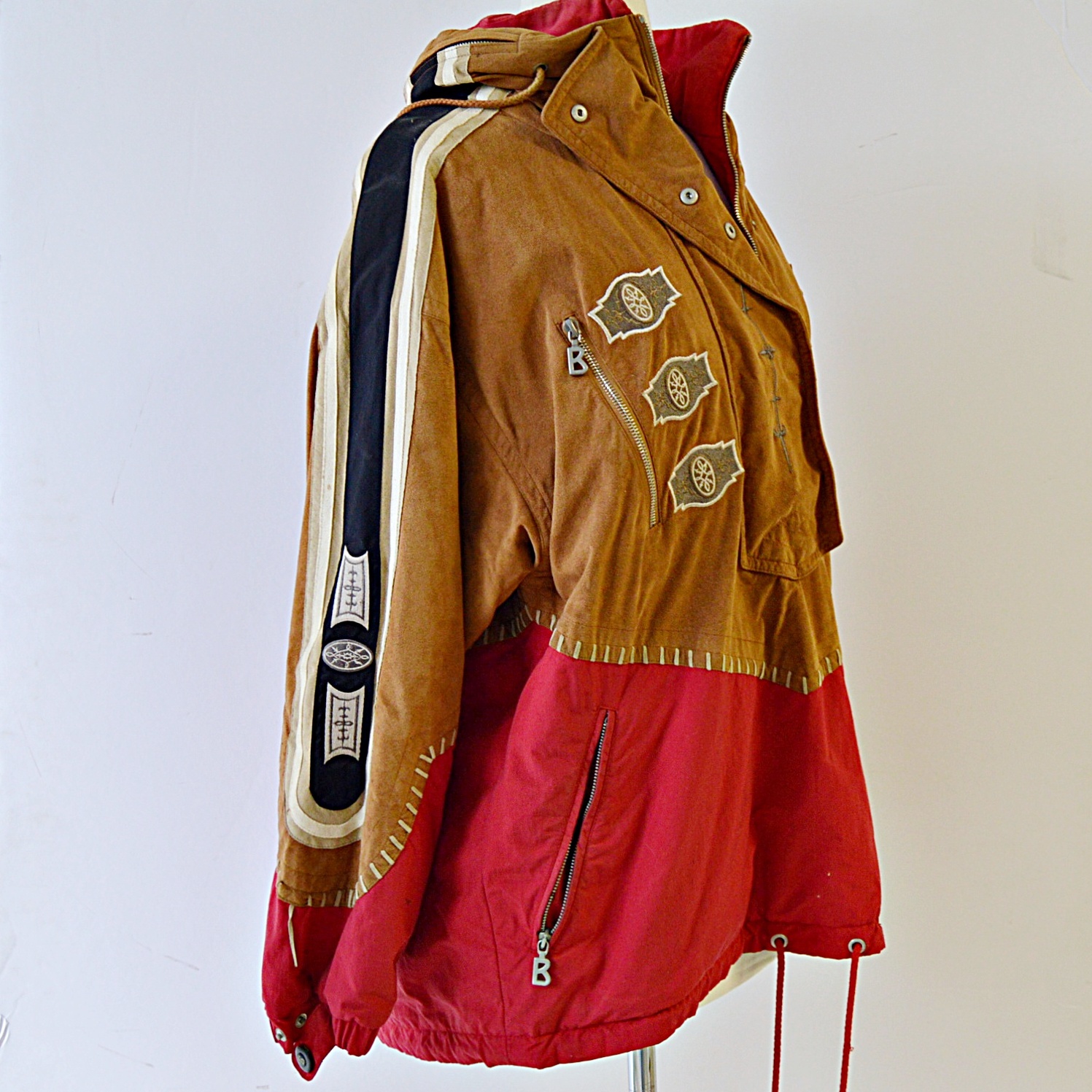 Vintage Bogner Ski Jacket with Western Motif