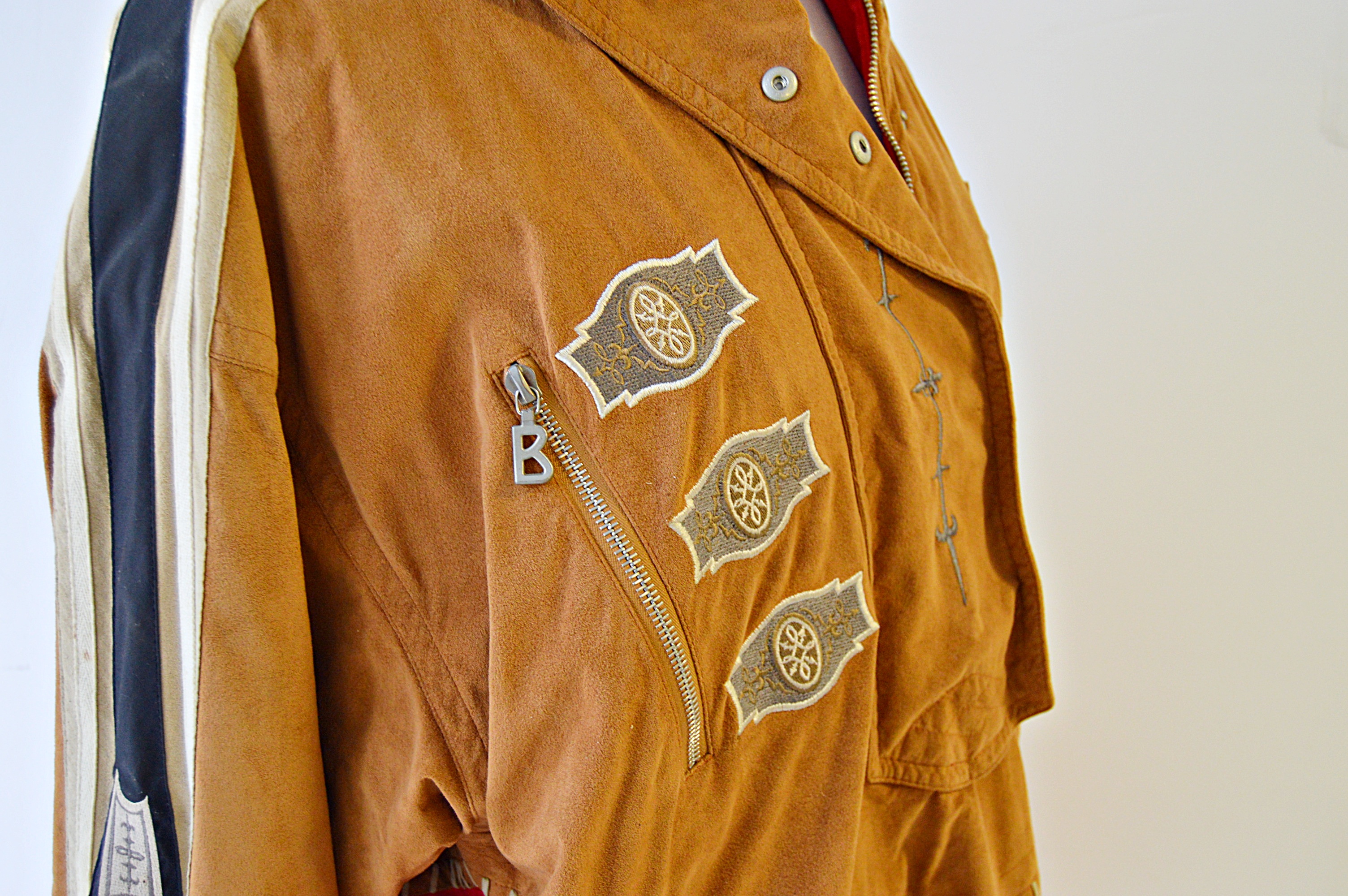 Vintage Bogner Ski Jacket with Western Motif