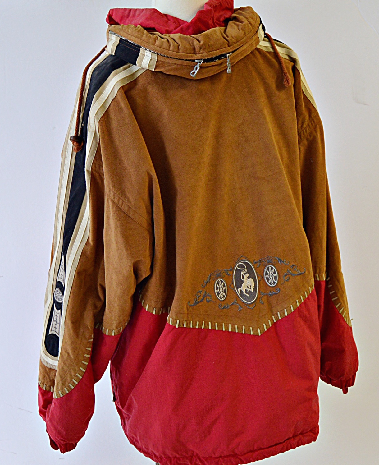 Vintage Bogner Ski Jacket with Western Motif