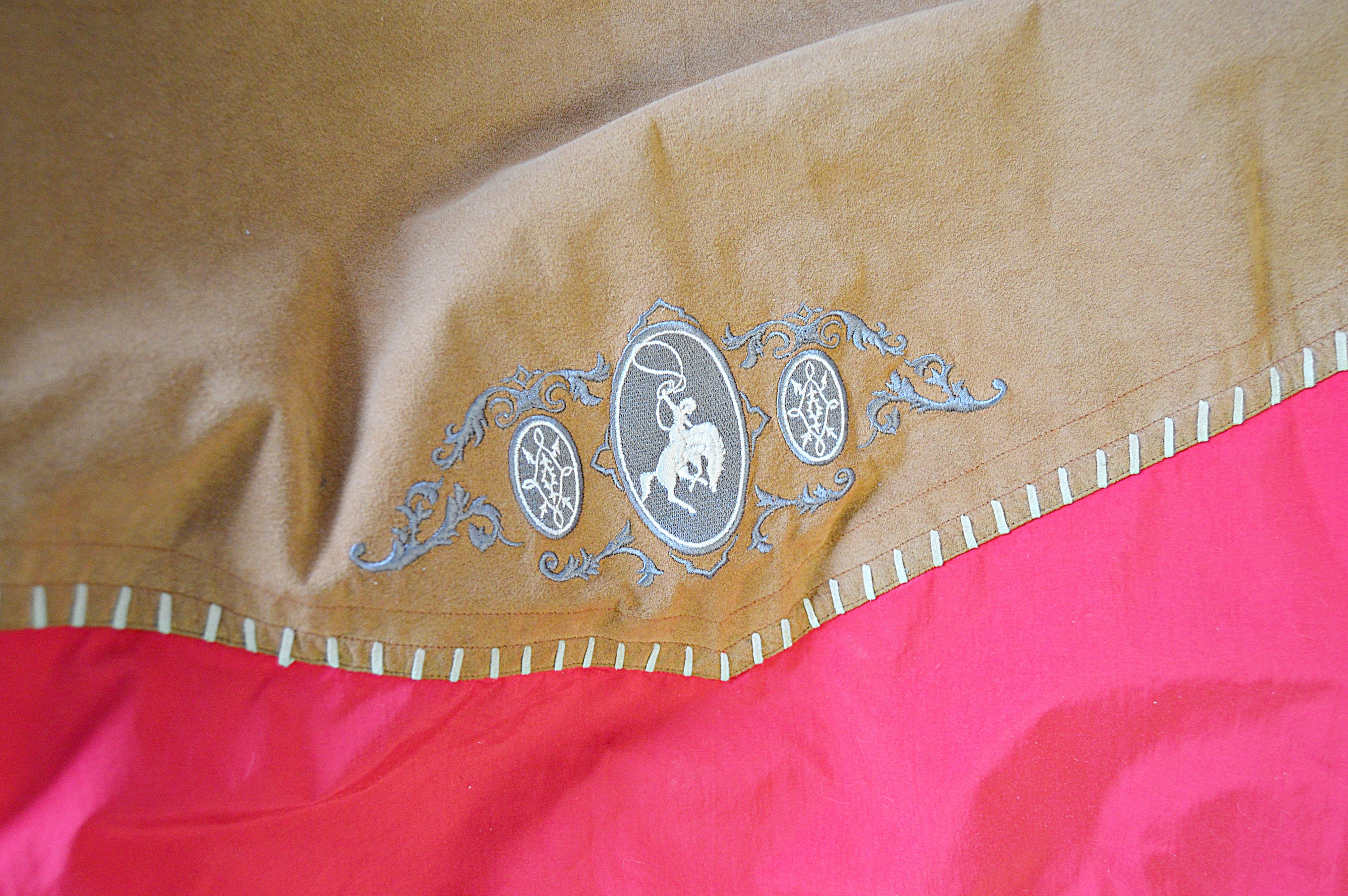 Vintage Bogner Ski Jacket with Western Motif