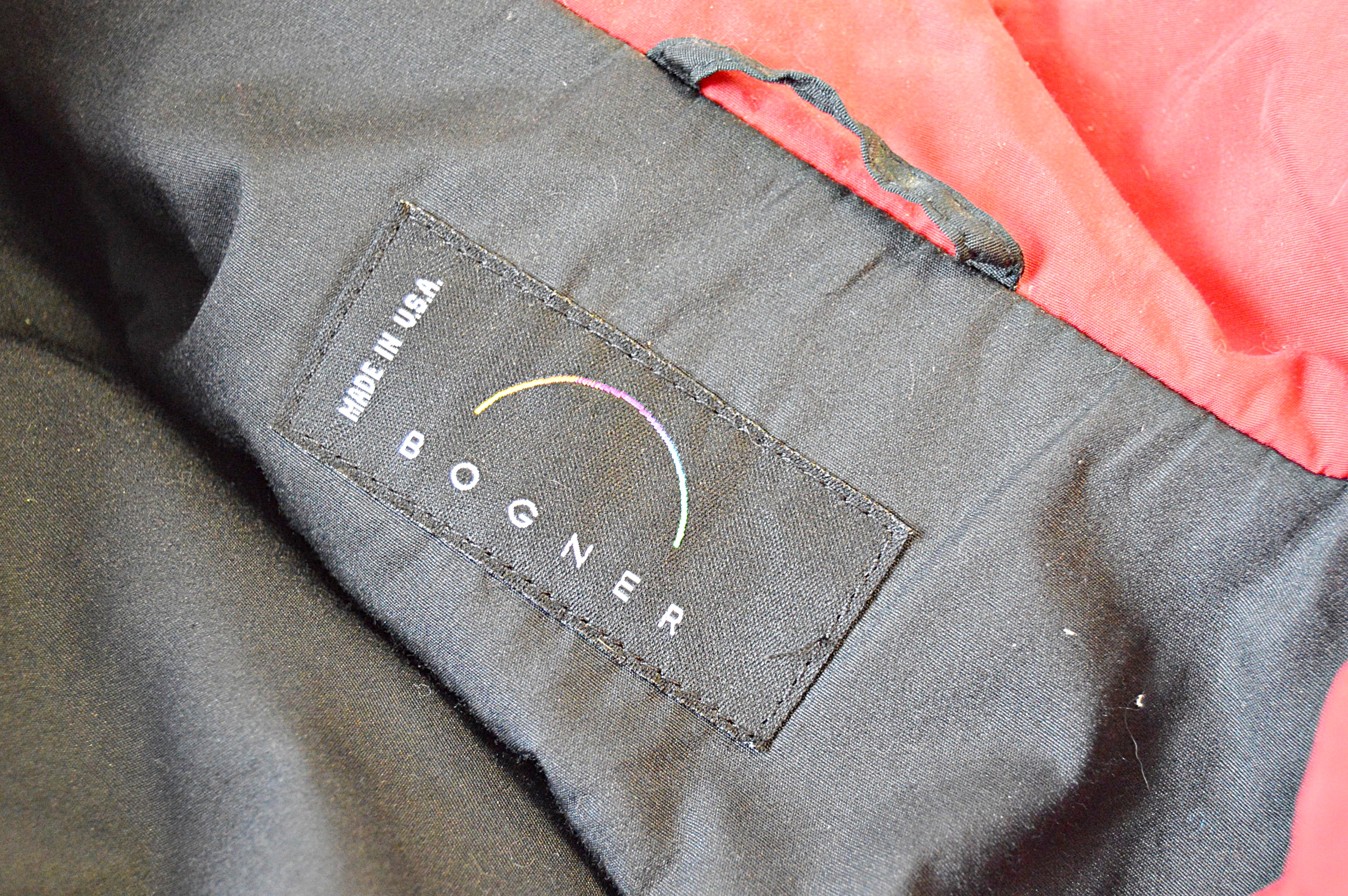 Vintage Bogner Ski Jacket with Western Motif