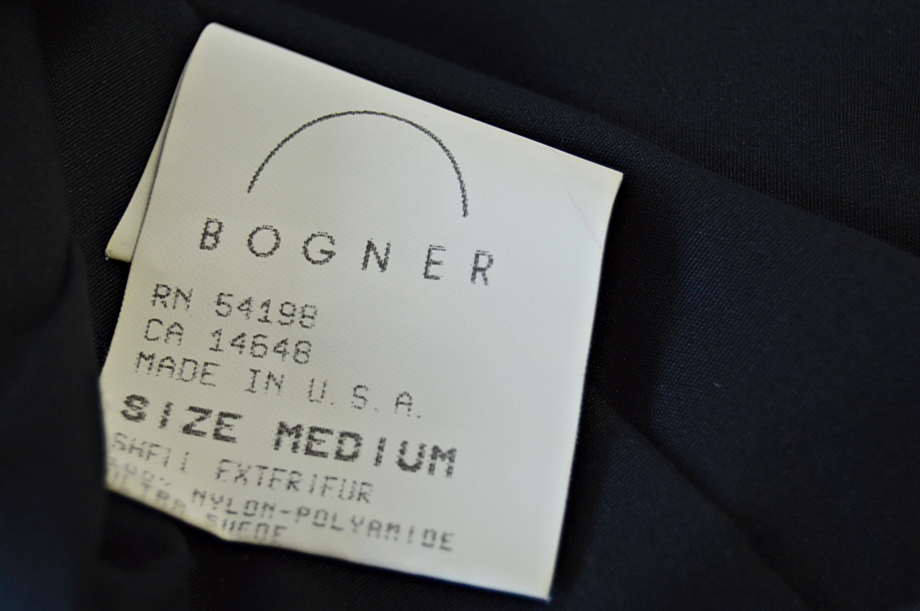 Vintage Bogner Ski Jacket with Western Motif