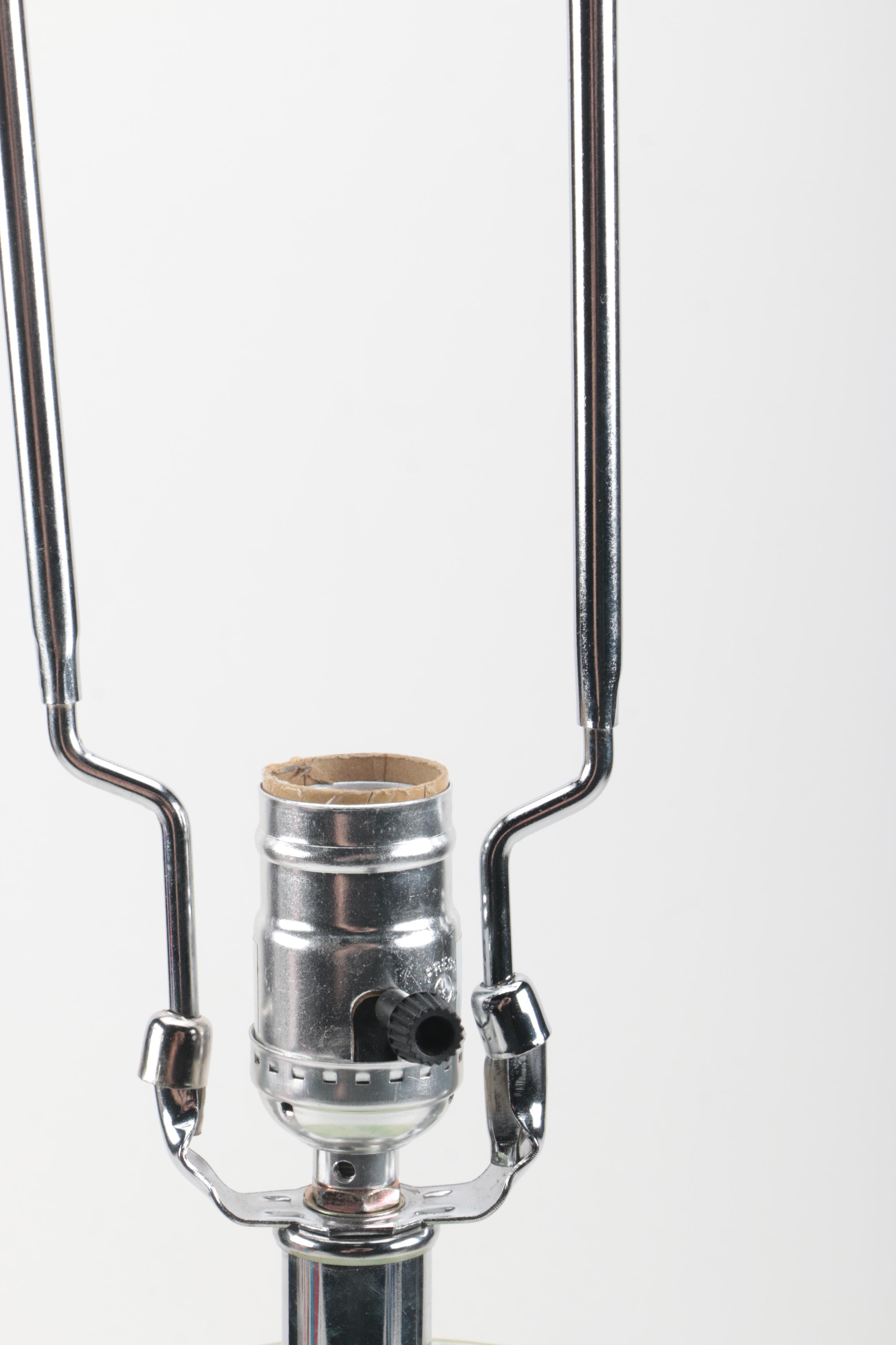 Stacked Buffalo Horn Table Lamp by Jamie Young