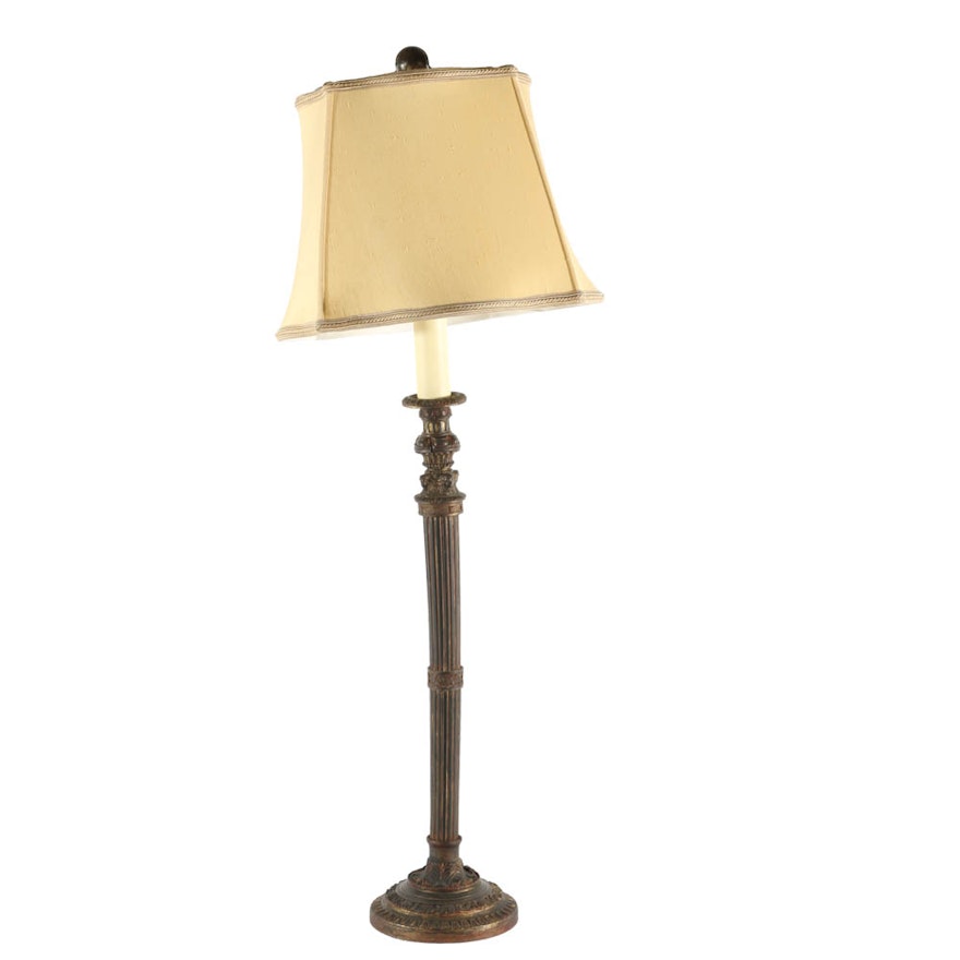 Brass Tone Table Lamp