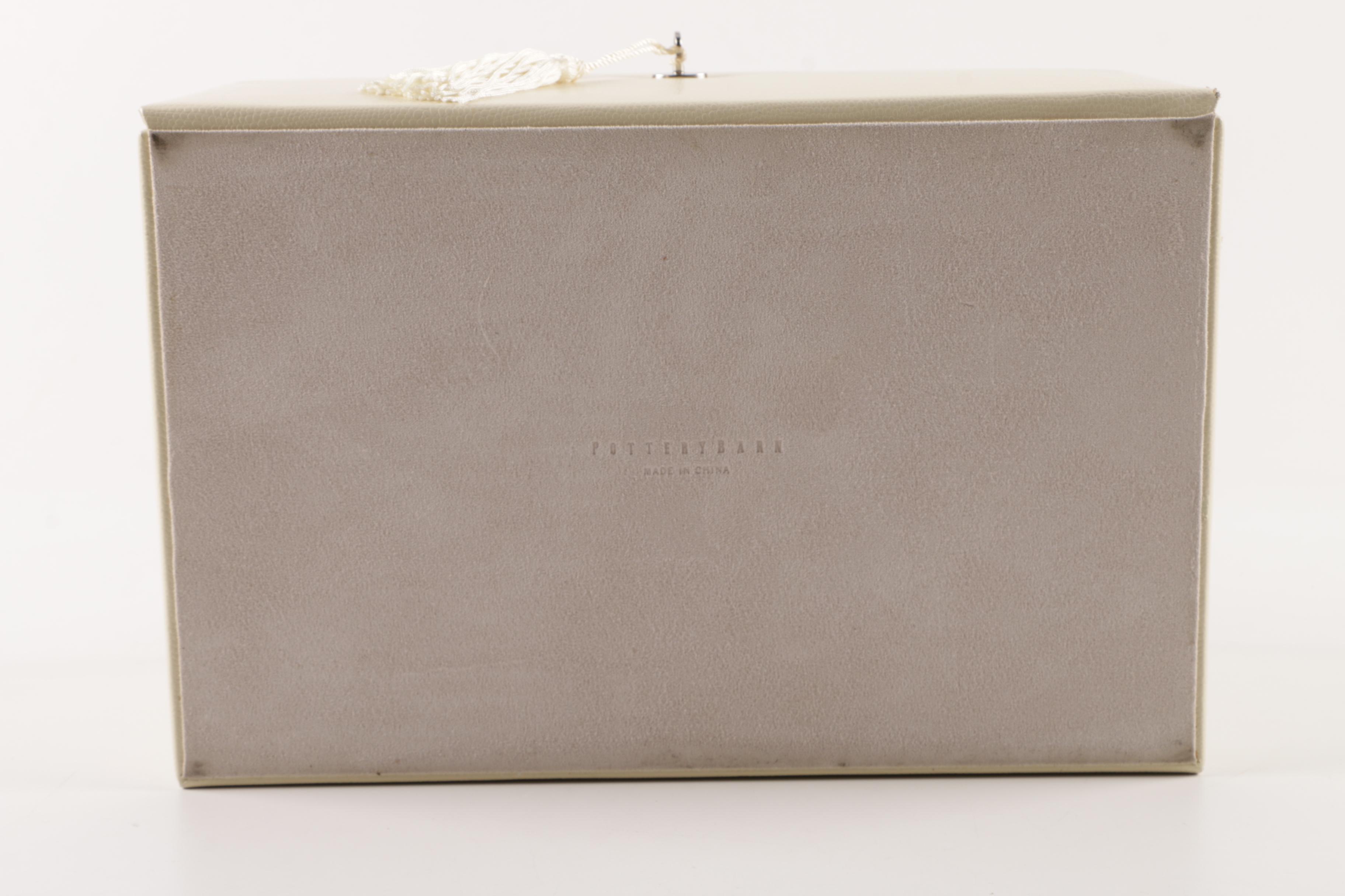 Pottery Barn Jewelry Box