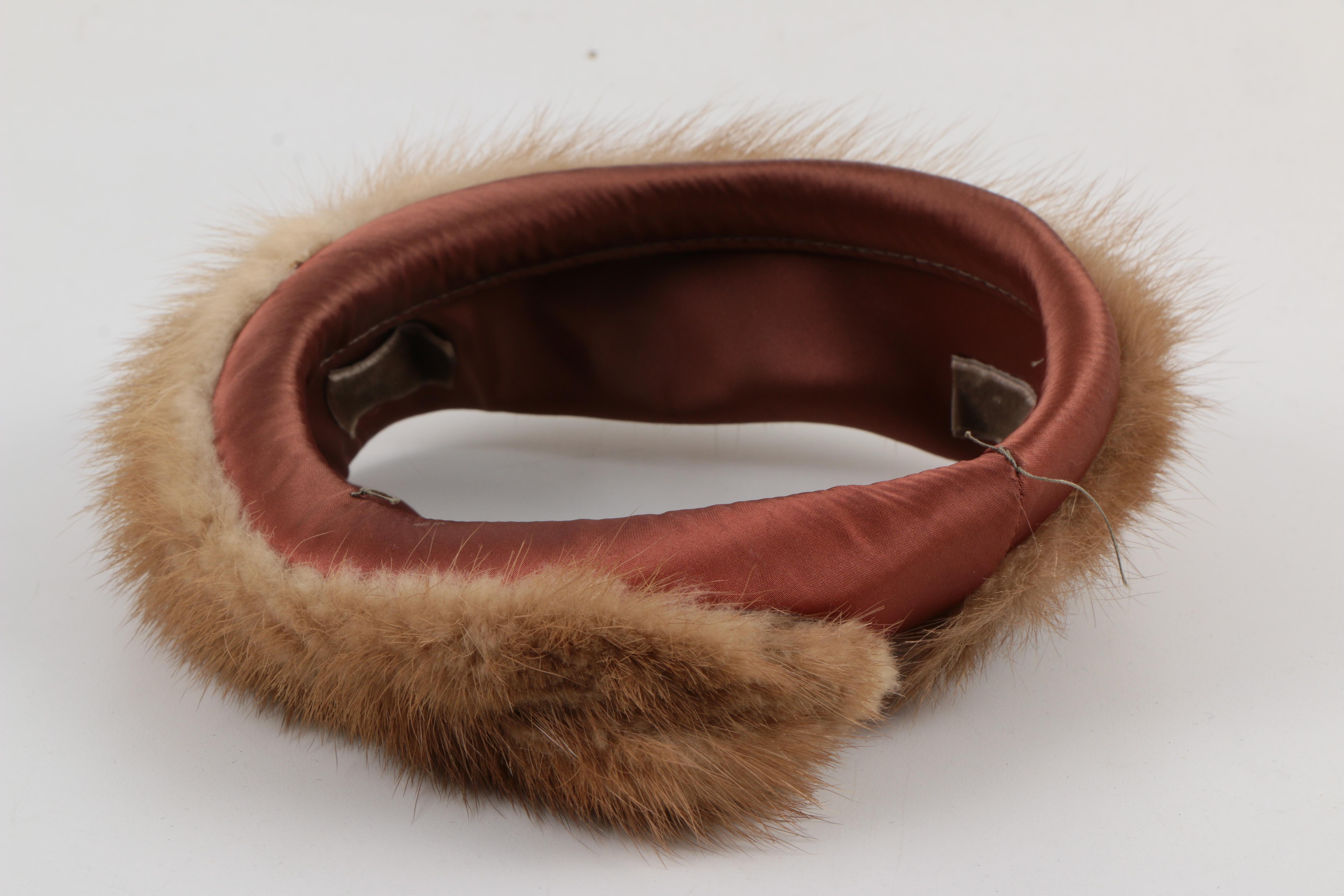 Collection of Vintage Fur and Velvet Hats