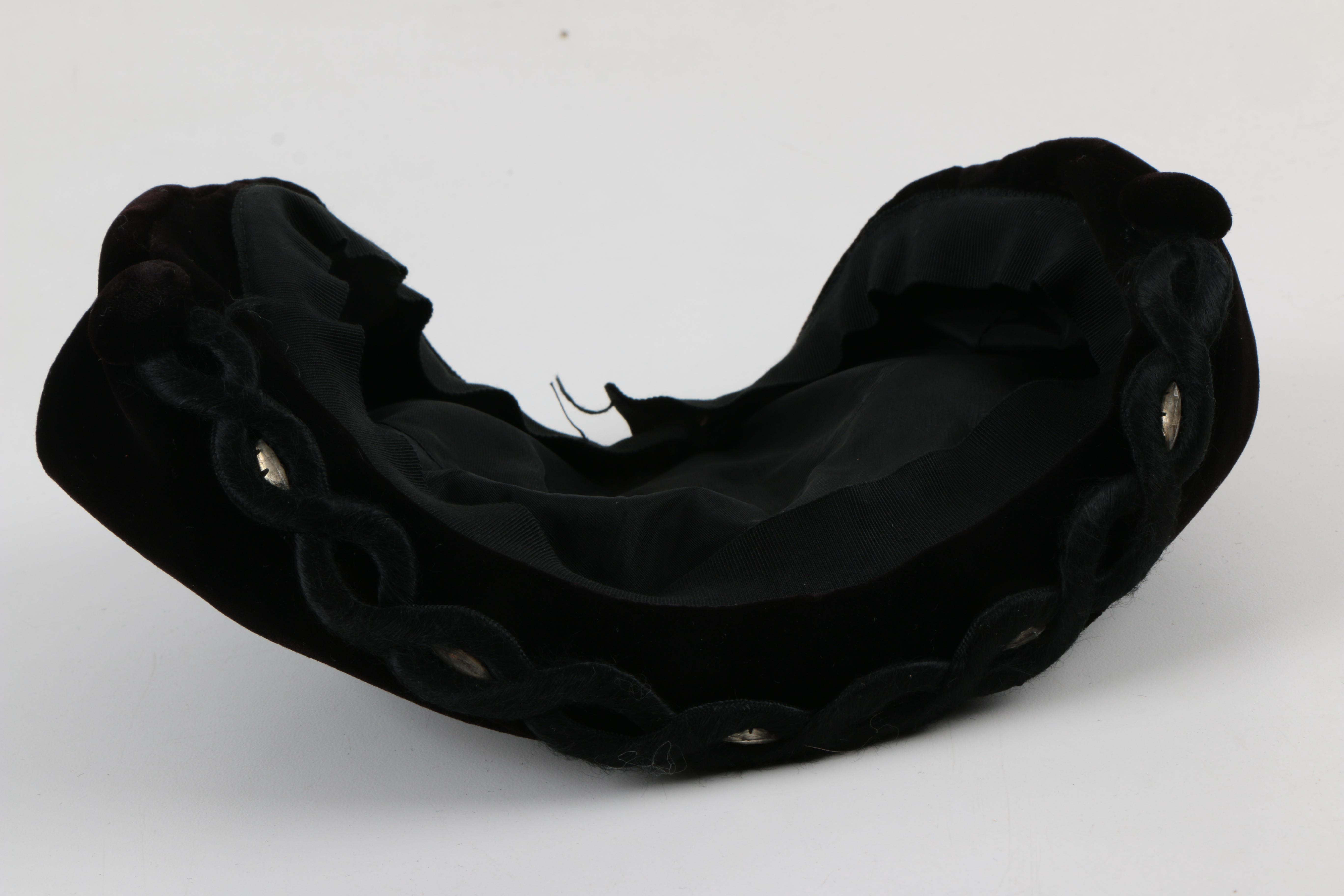 Collection of Vintage Fur and Velvet Hats