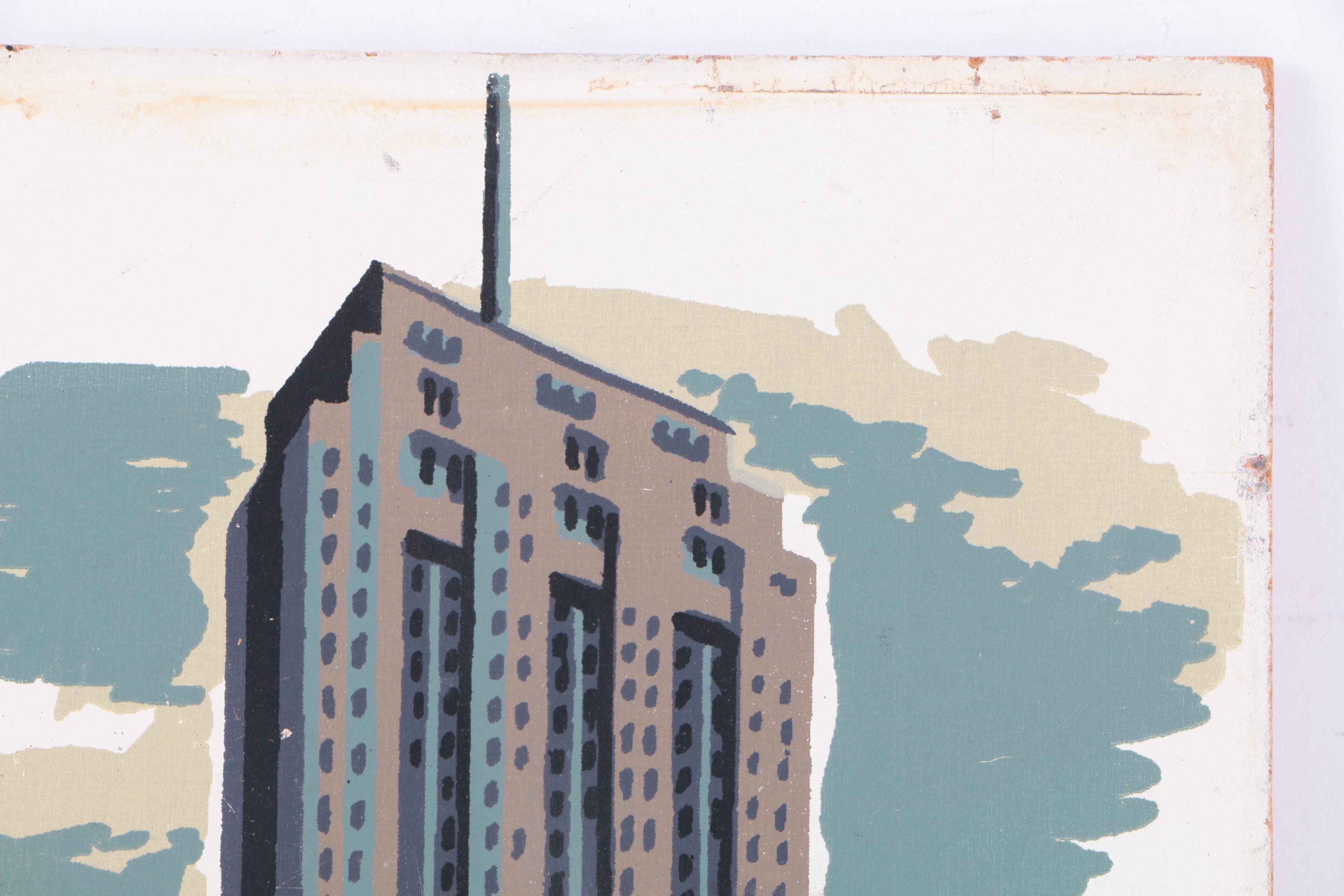 Mark Coomer Serigraphs Featuring Modern Architecture