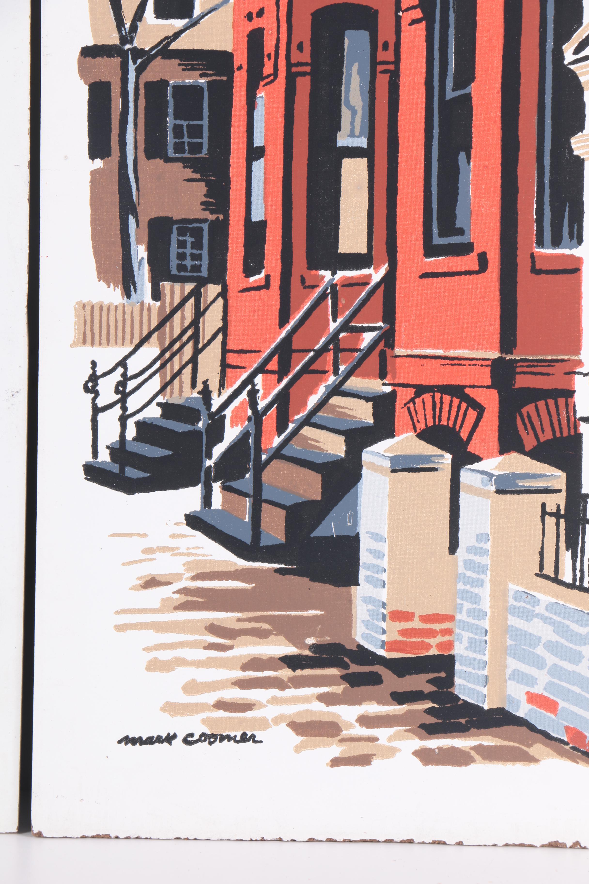 Mark Coomer Serigraphs Featuring Modern Architecture