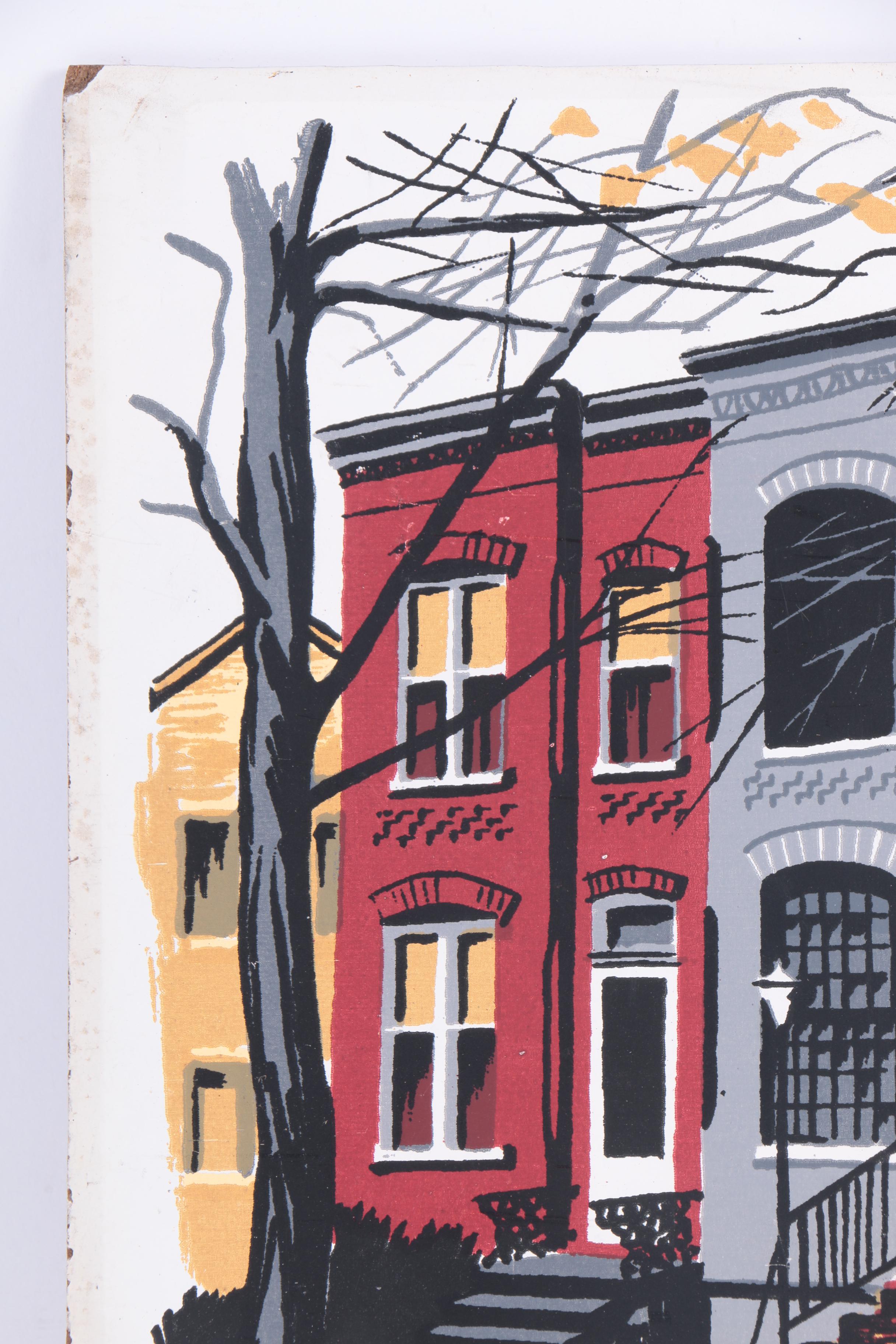 Mark Coomer Serigraphs Featuring Modern Architecture