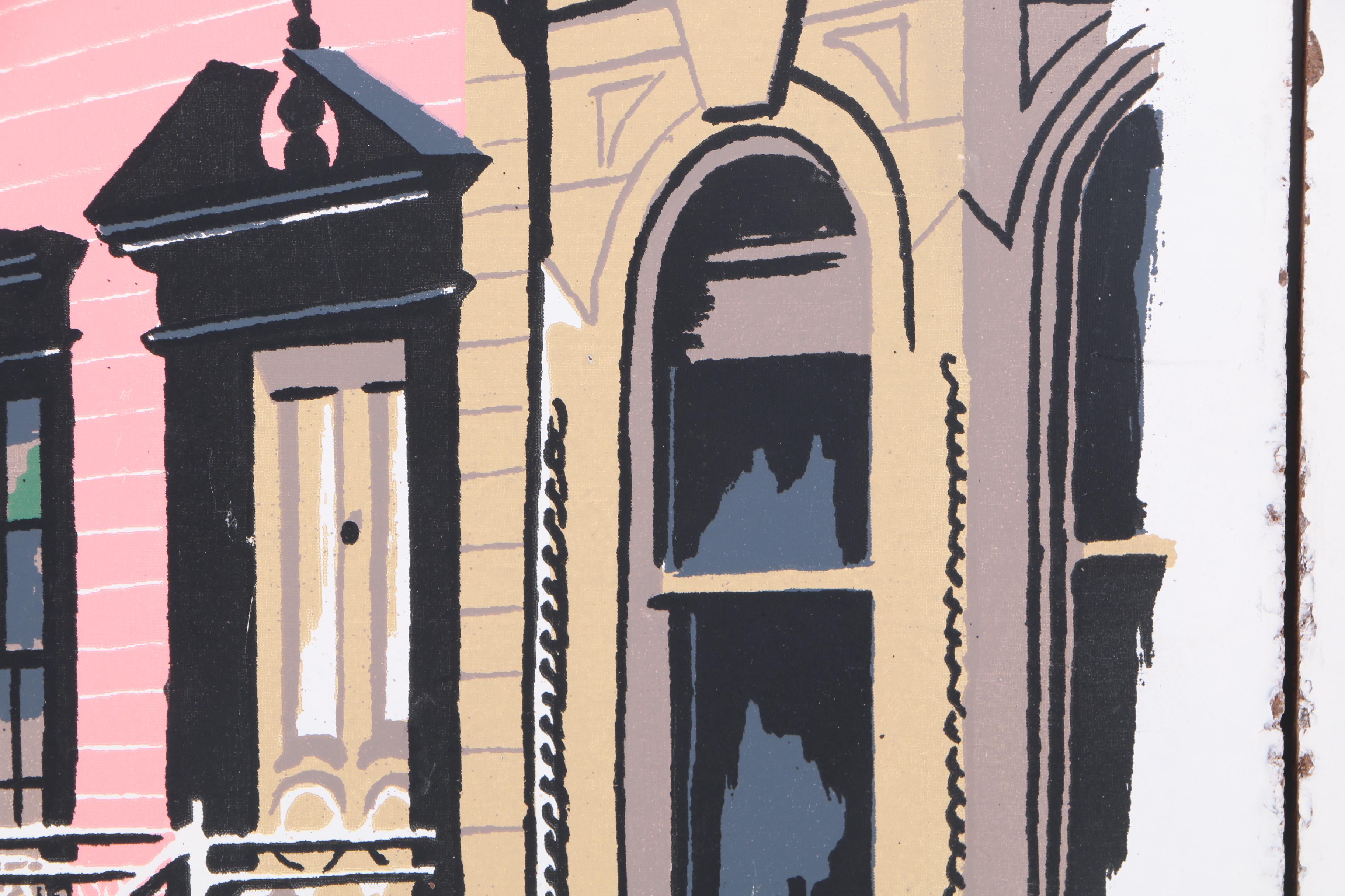 Mark Coomer Serigraphs Featuring Modern Architecture