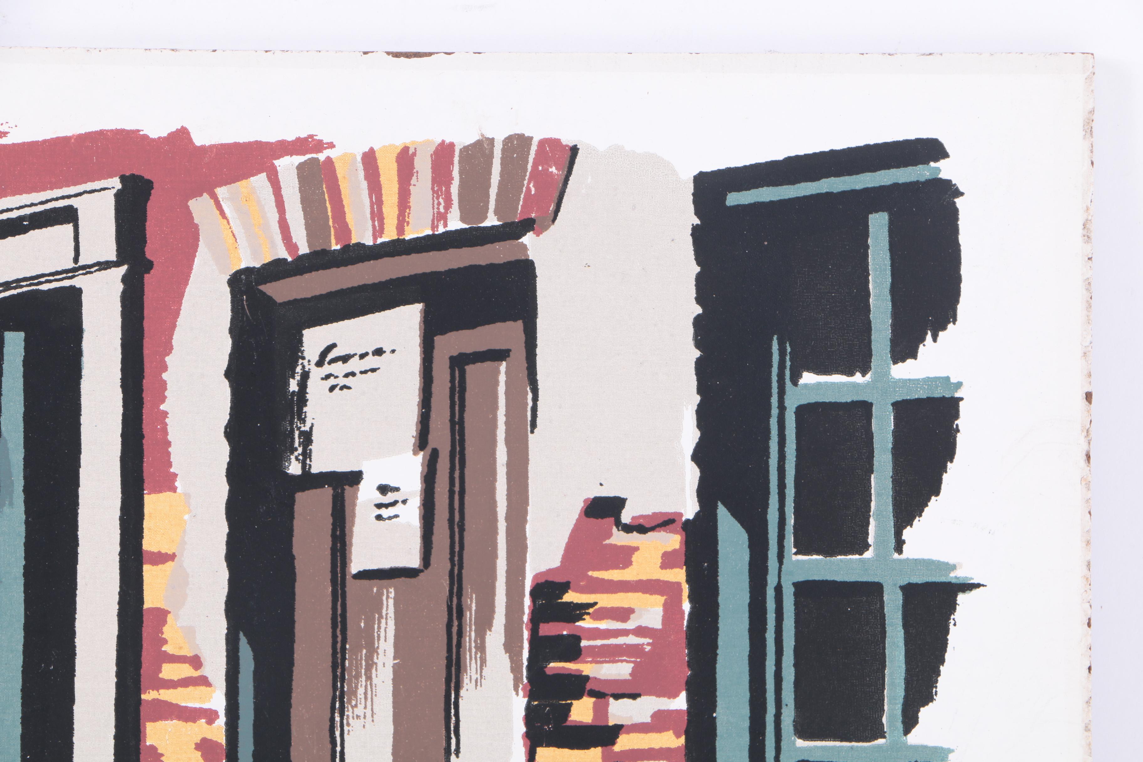 Mark Coomer Serigraphs Featuring Modern Architecture