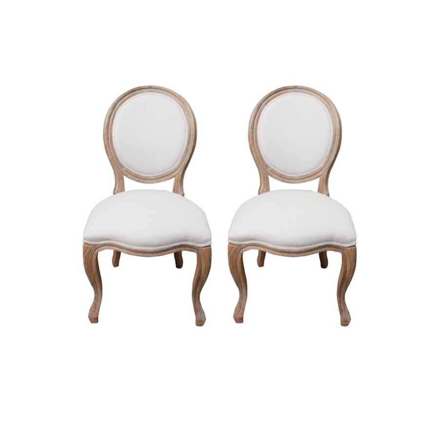 Pair of Louis XV Style Side Chairs