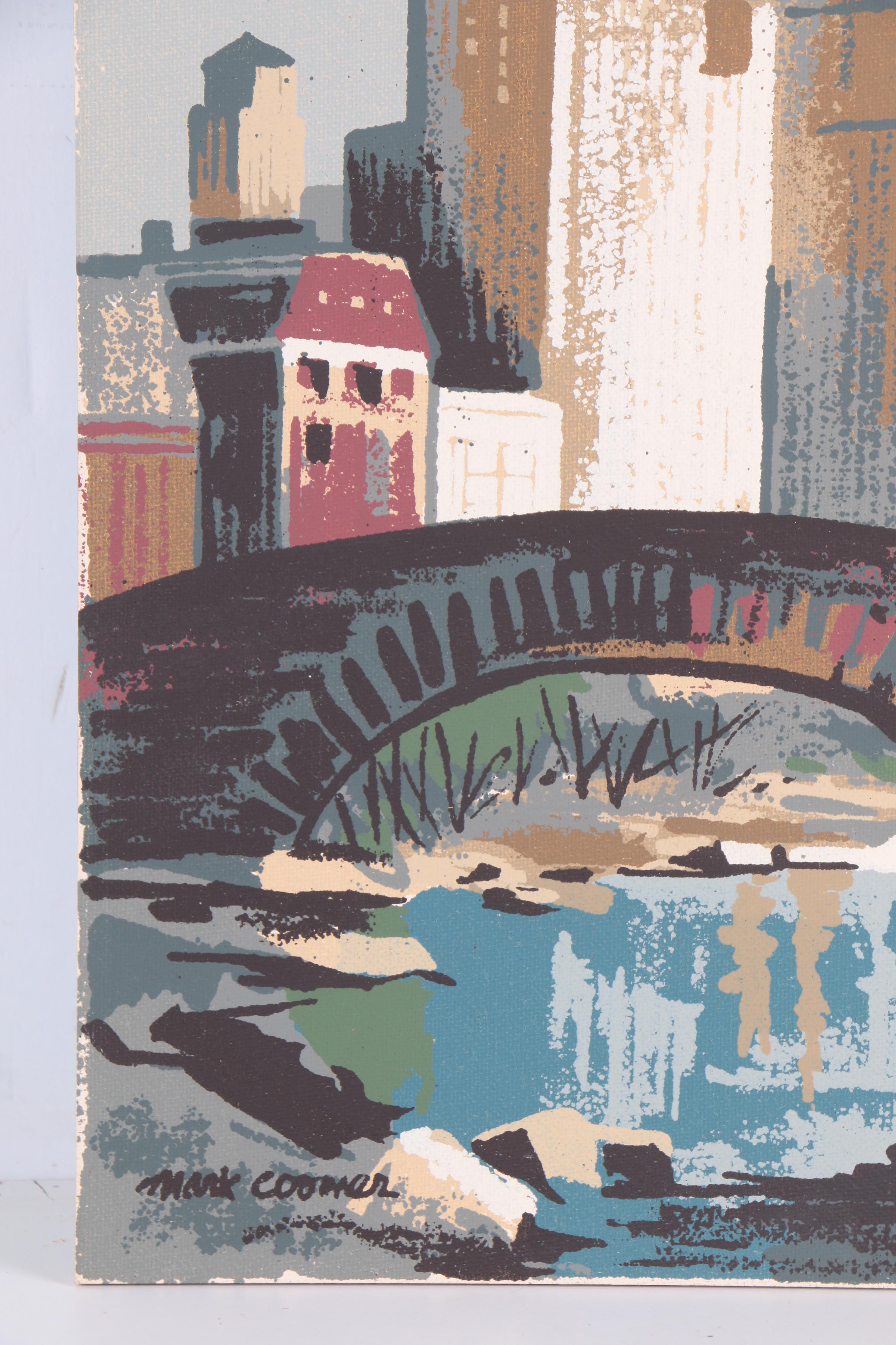 Mark Coomer Serigraphs featuring Modern Architecture