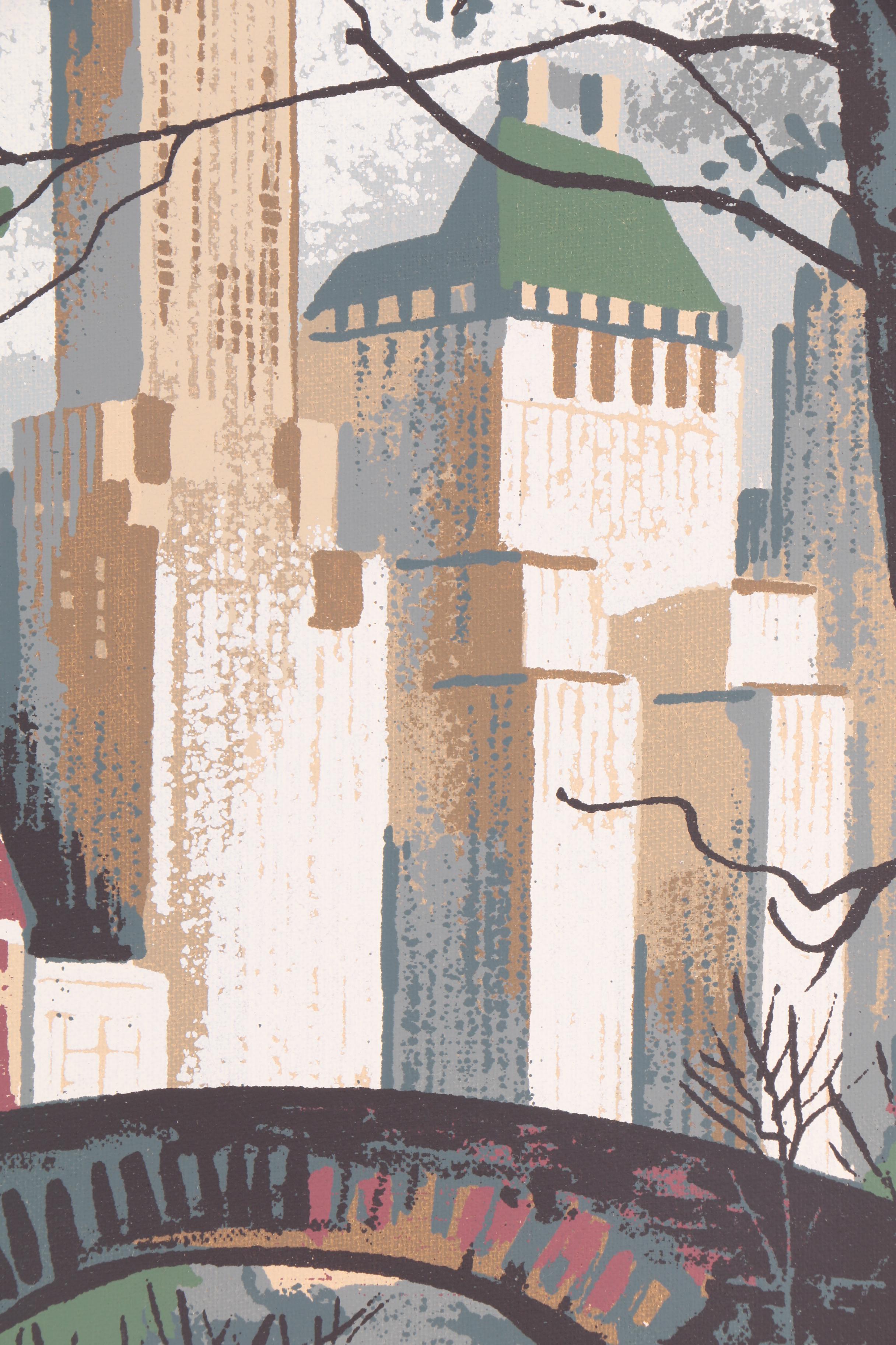 Mark Coomer Serigraphs featuring Modern Architecture