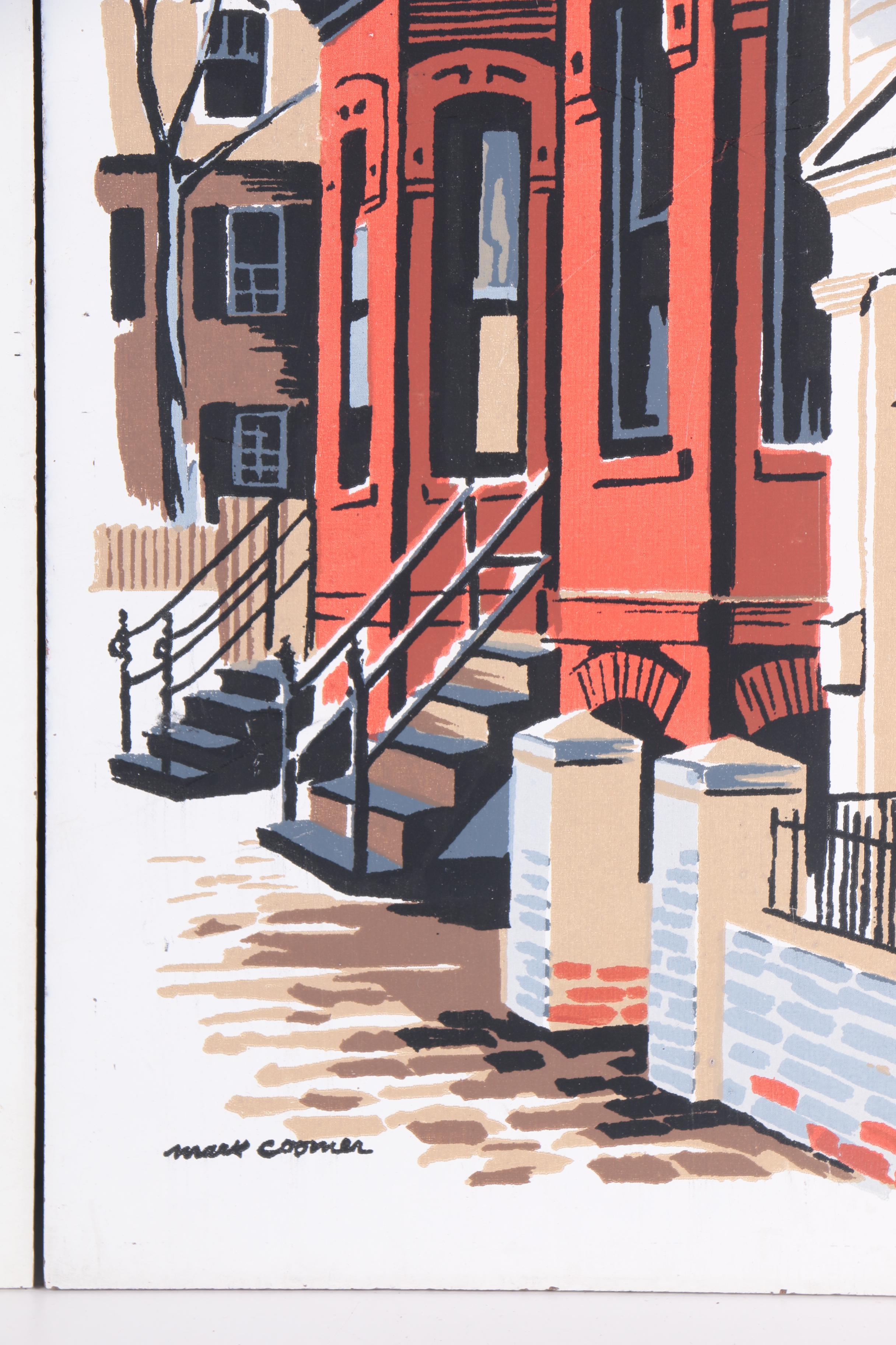 Mark Coomer Serigraphs featuring Modern Architecture