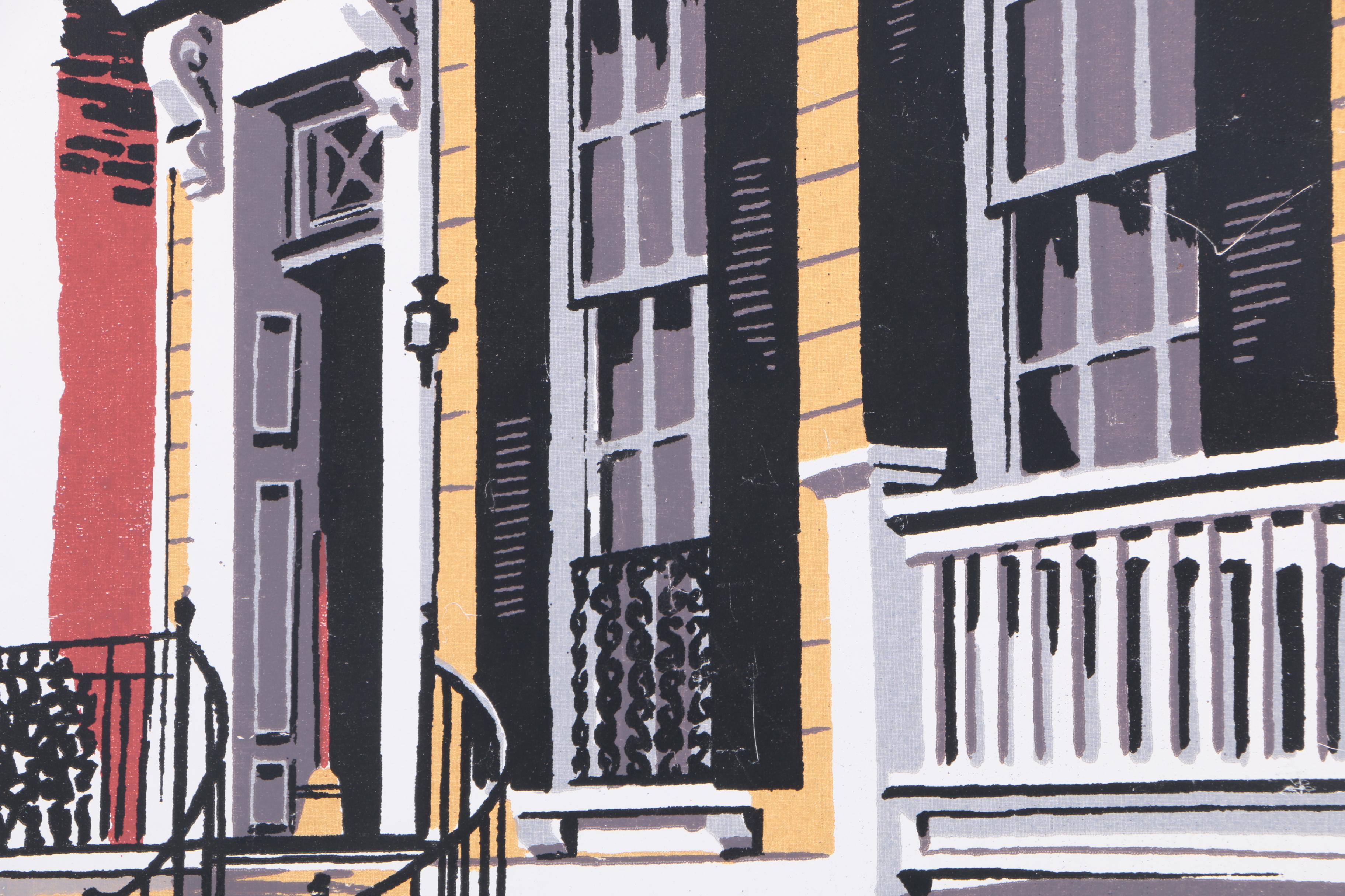 Mark Coomer Serigraphs featuring Modern Architecture