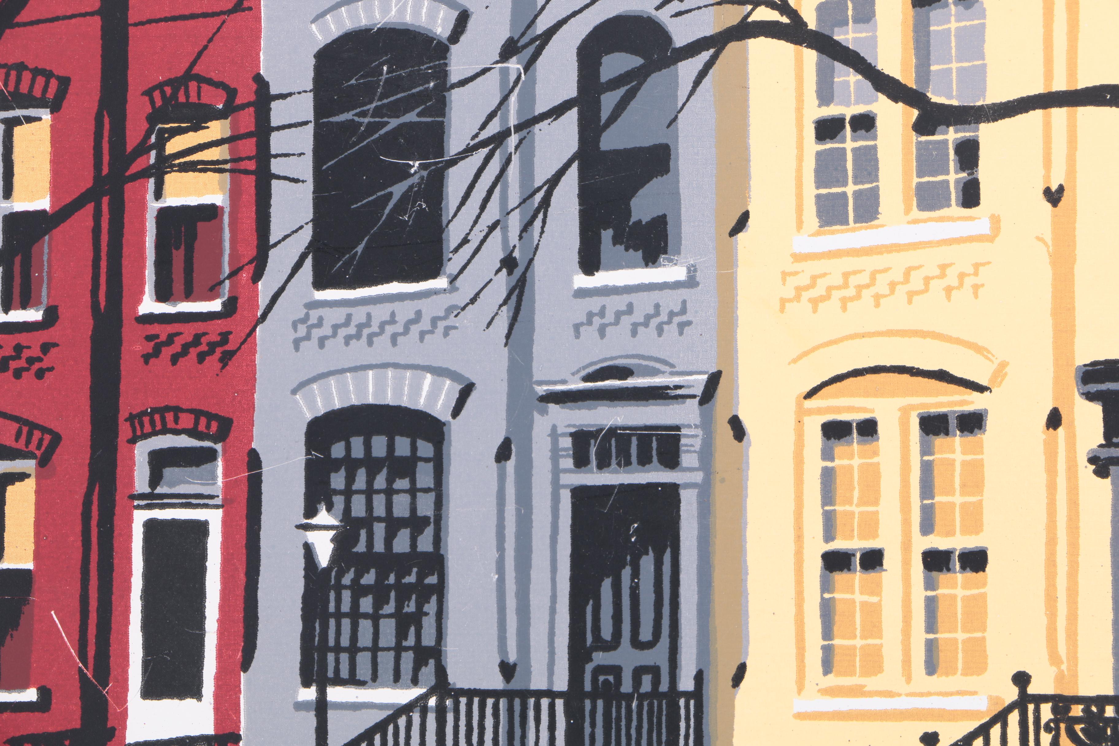 Mark Coomer Serigraphs featuring Modern Architecture