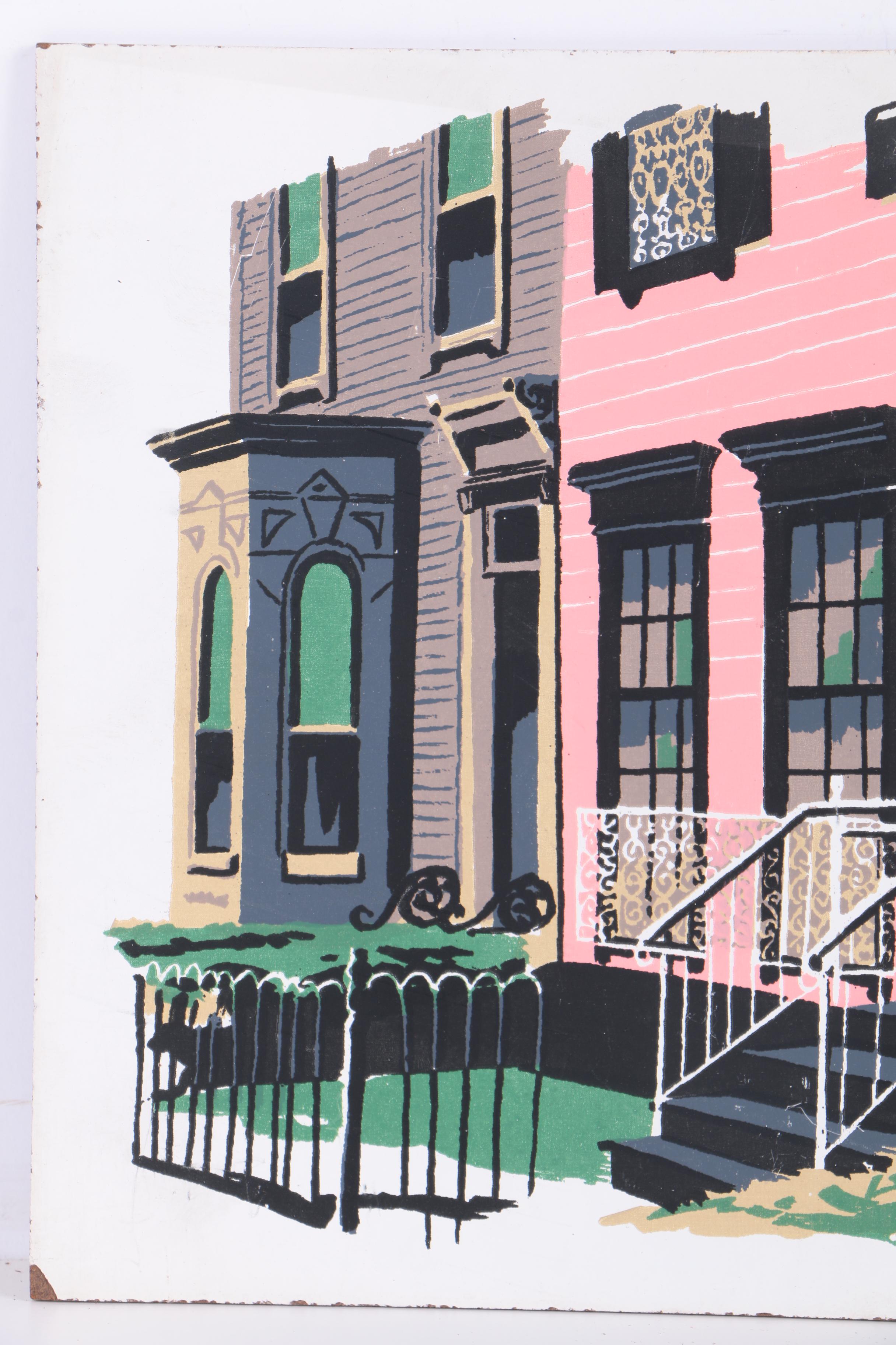 Mark Coomer Serigraphs featuring Modern Architecture