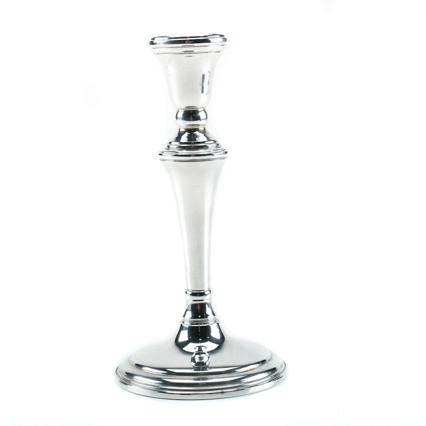 Albarello Valerio Weighted Sterling Candlestick
