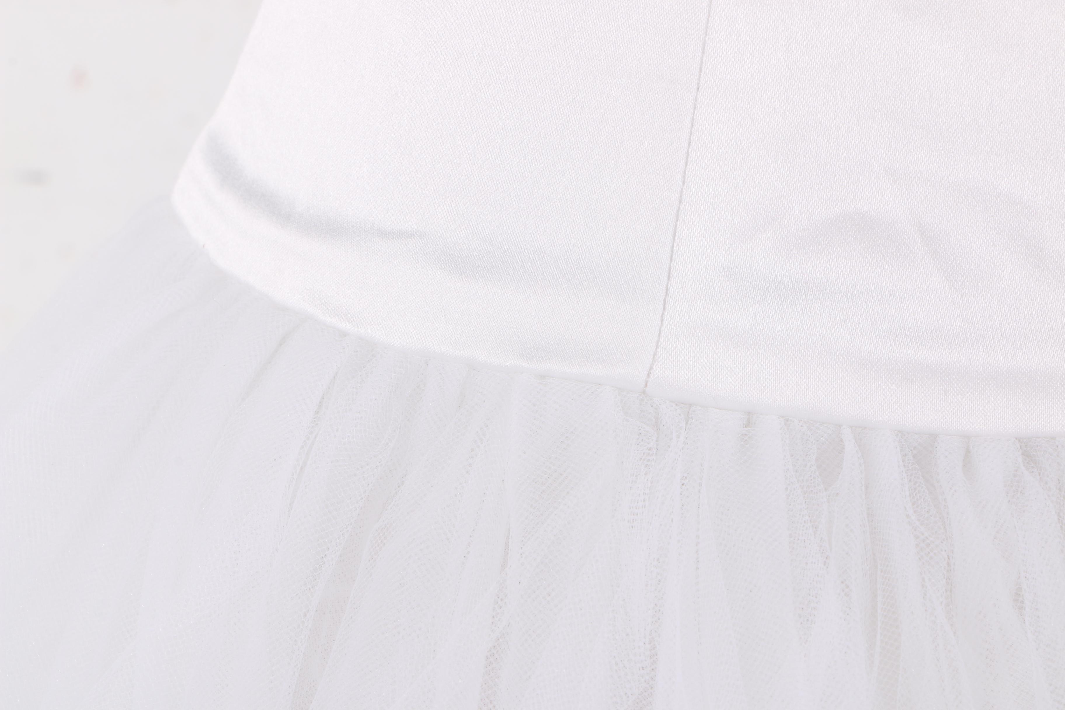 Vera Wang Tulle Wedding Dress with Veil and Gloves