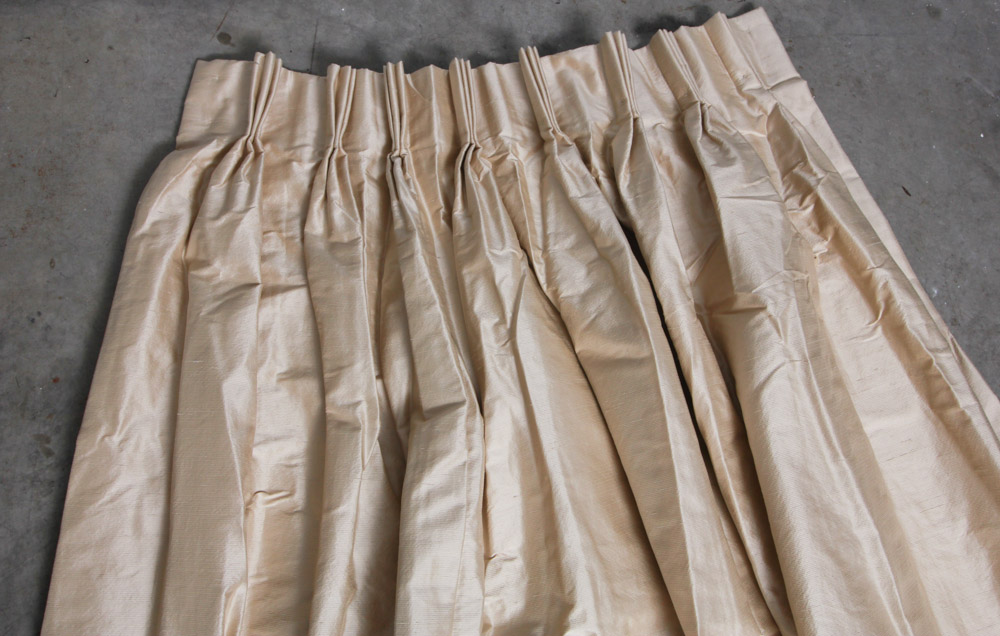 LIght Brown Linen Curtains